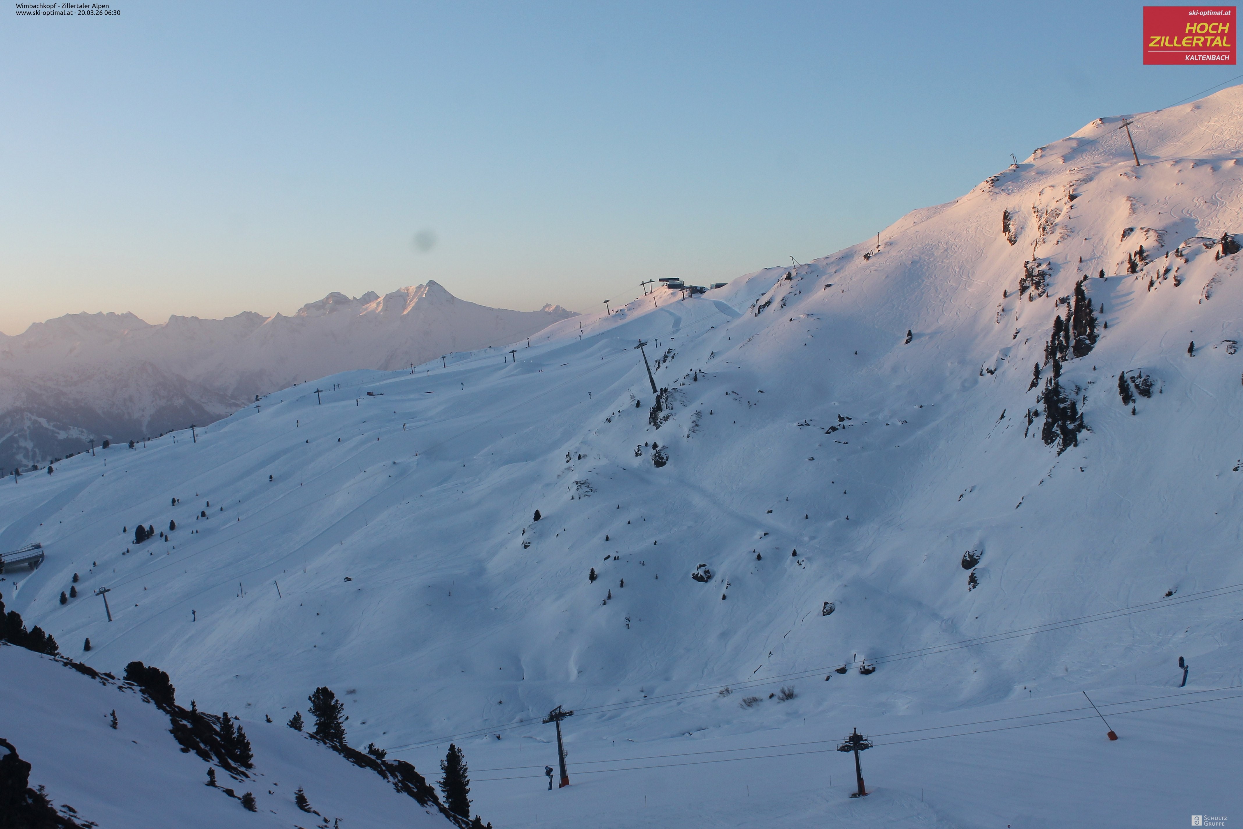 Archiv Foto Webcam Mountain View Restaurant in Hochzillertal