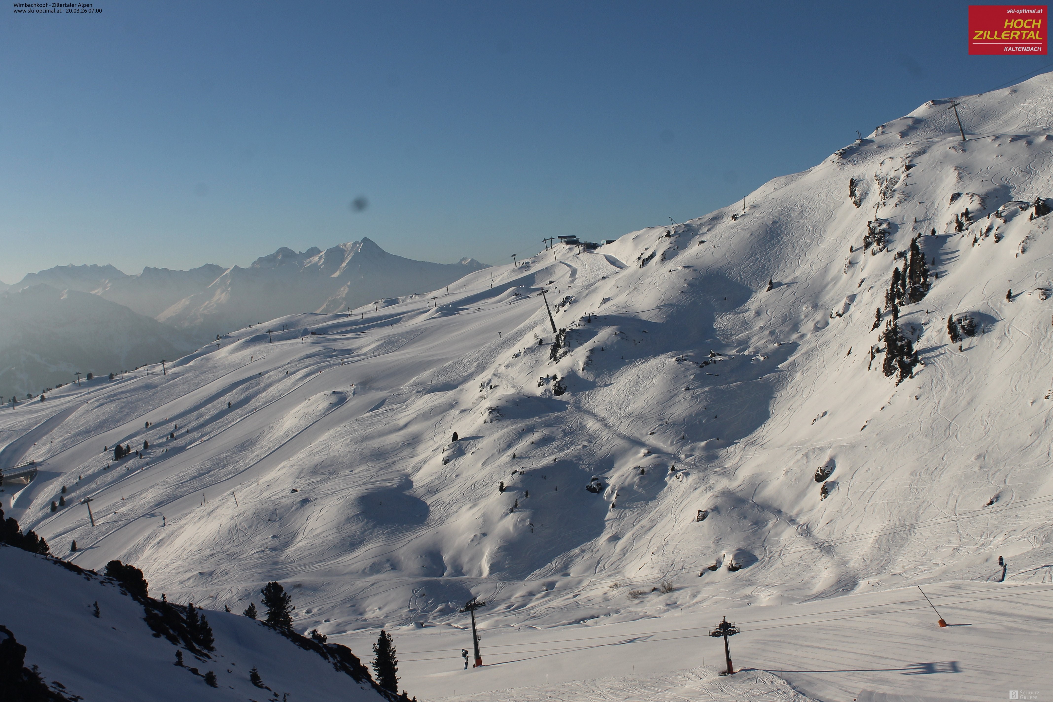 Archiv Foto Webcam Mountain View Restaurant in Hochzillertal