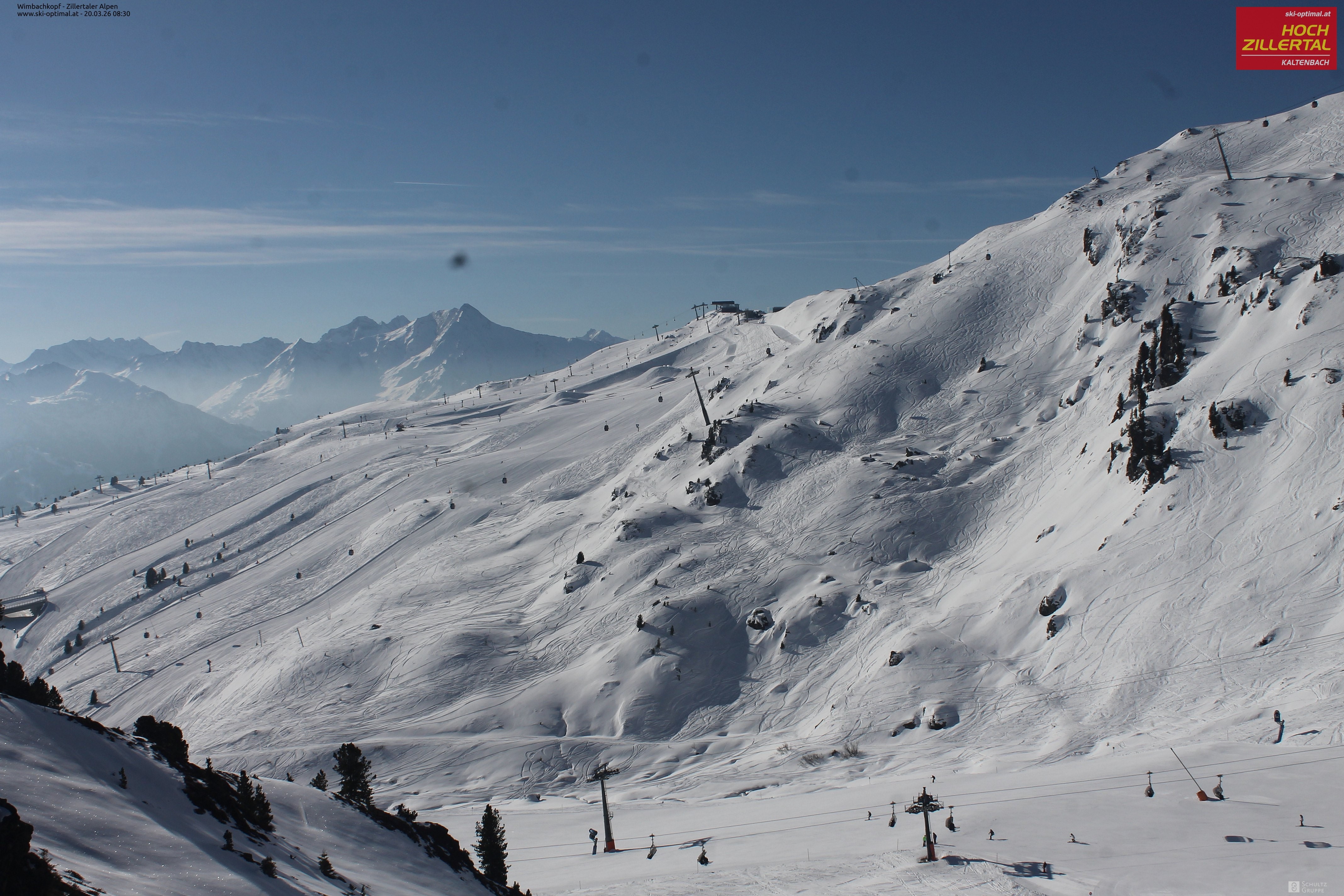 Archiv Foto Webcam Mountain View Restaurant in Hochzillertal