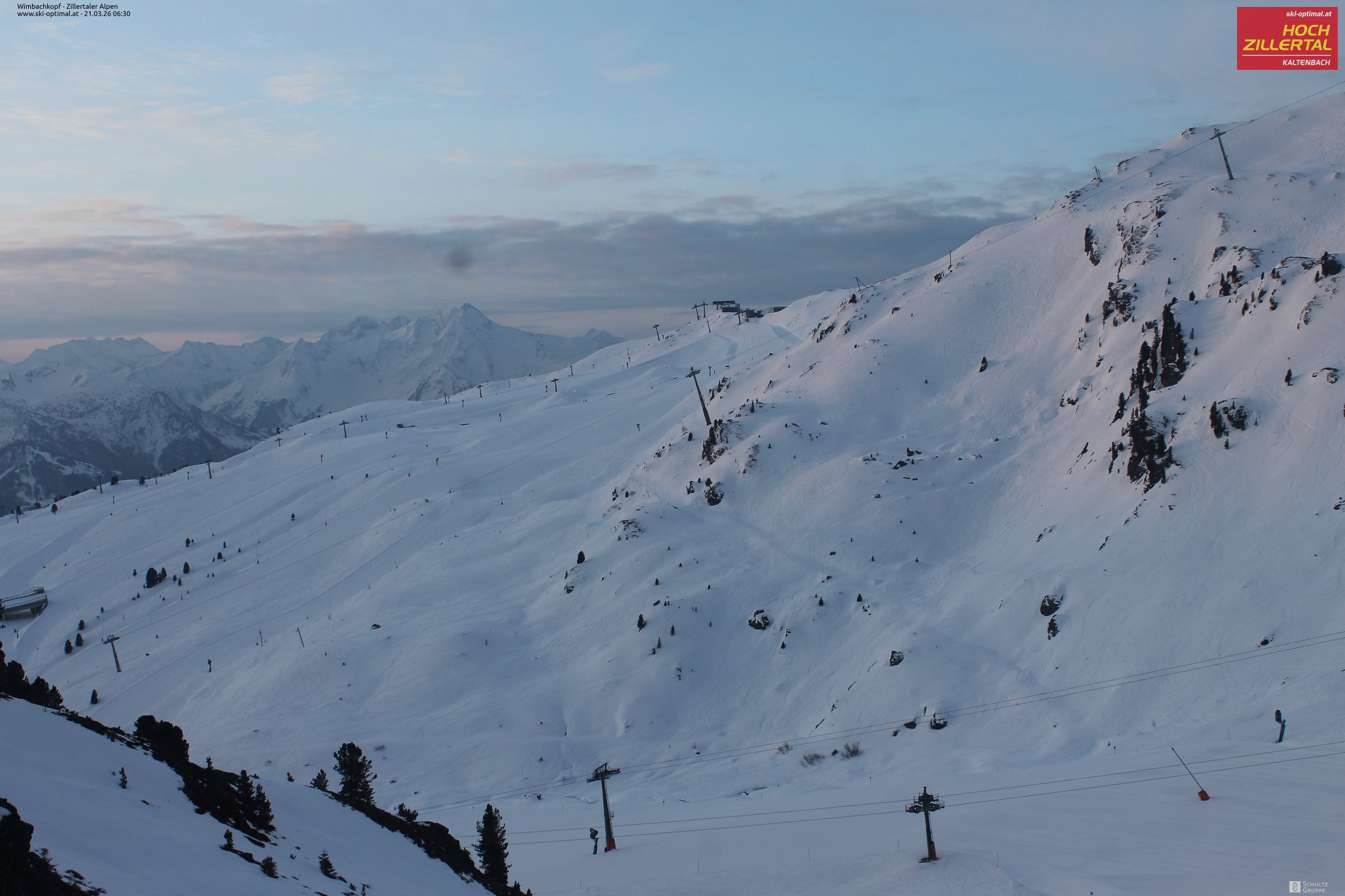 Archiv Foto Webcam Mountain View Restaurant in Hochzillertal