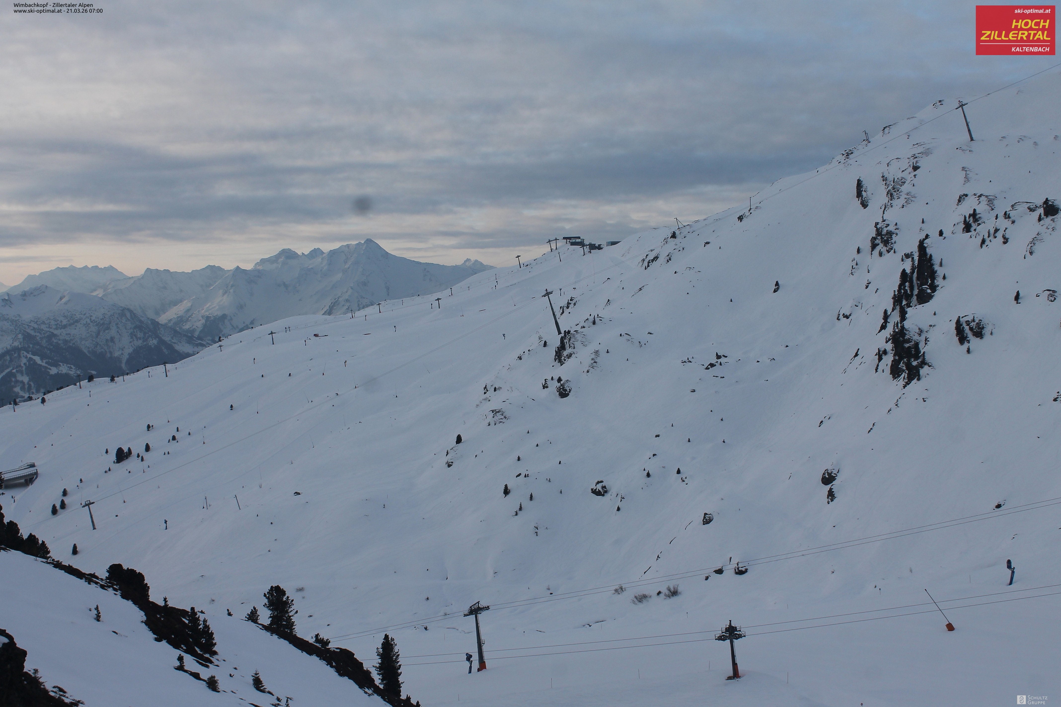 Archiv Foto Webcam Mountain View Restaurant in Hochzillertal