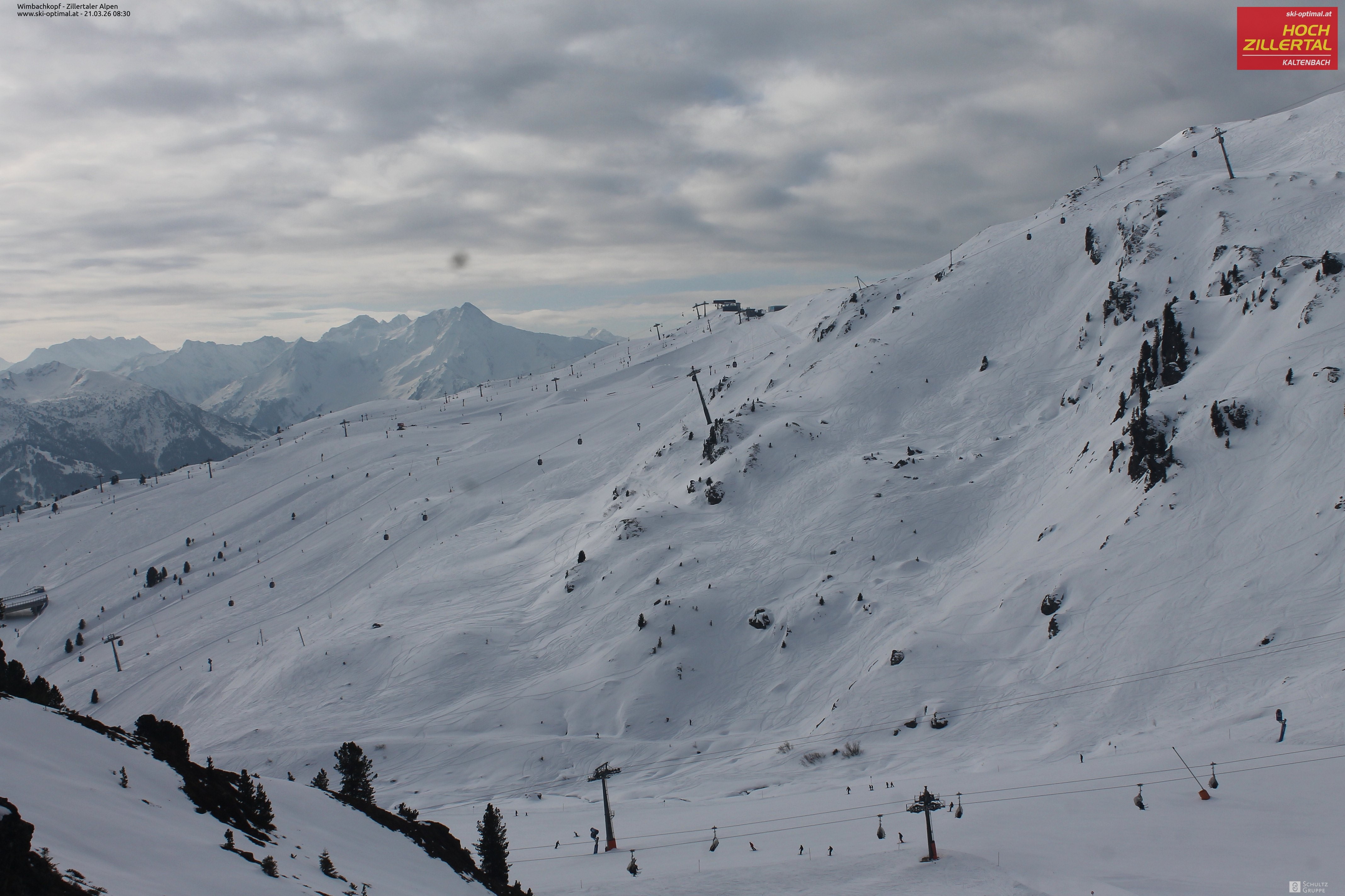 Archiv Foto Webcam Mountain View Restaurant in Hochzillertal
