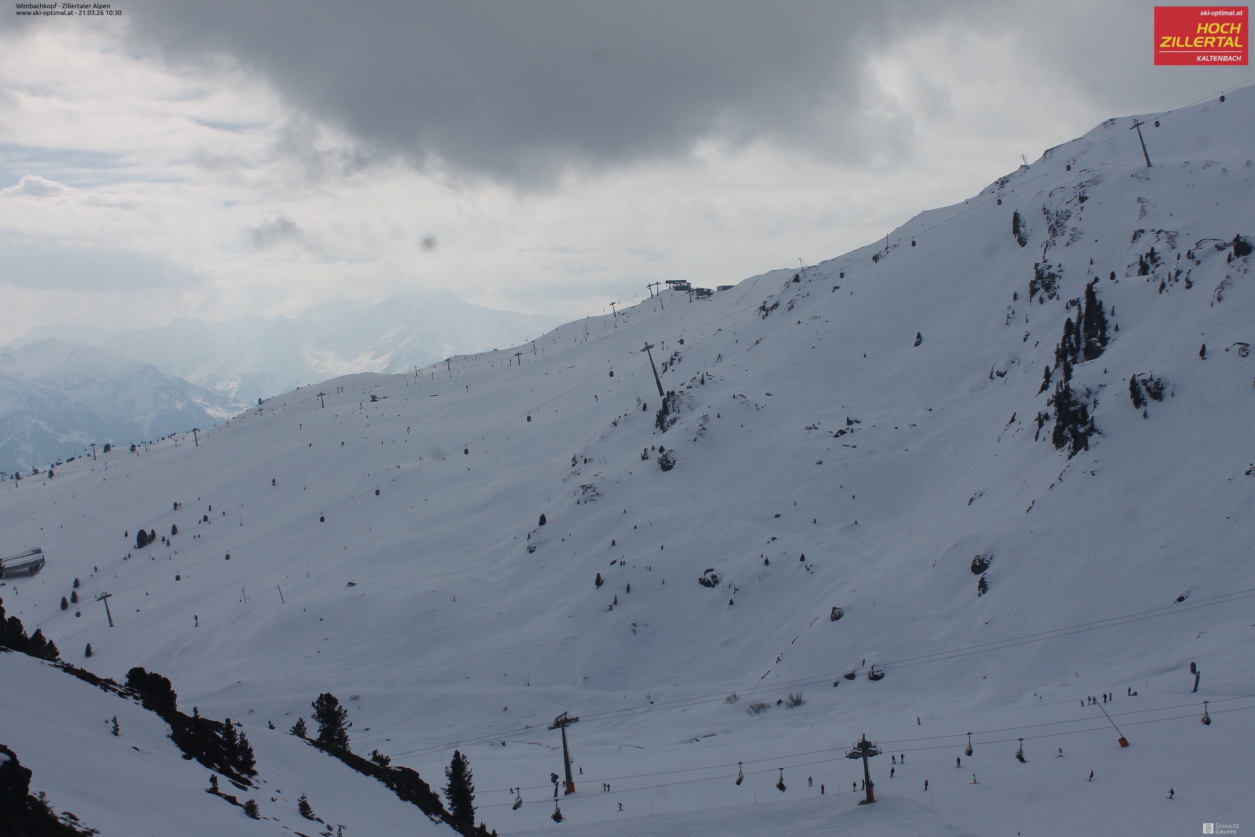 Archiv Foto Webcam Mountain View Restaurant in Hochzillertal