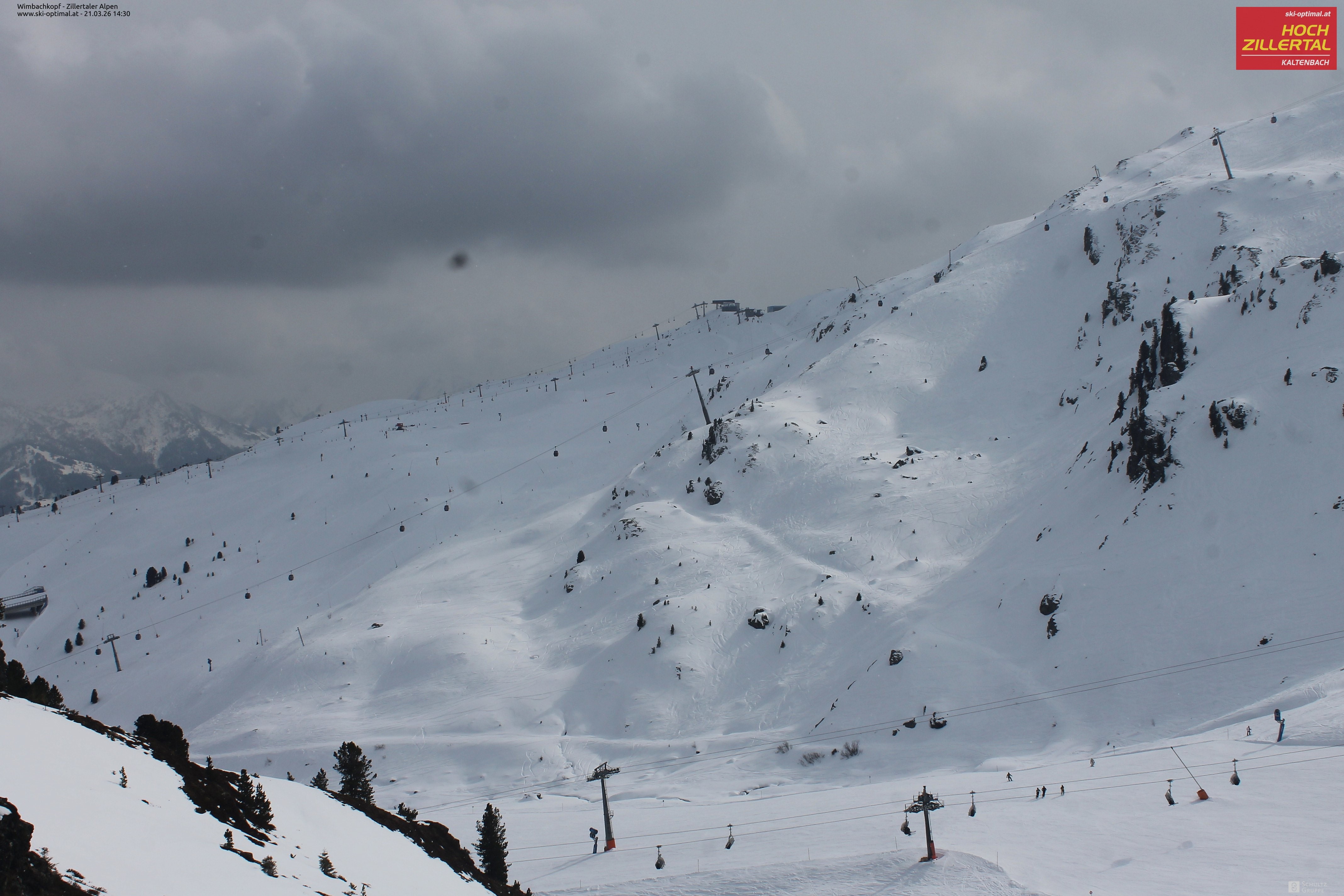 Archiv Foto Webcam Mountain View Restaurant in Hochzillertal