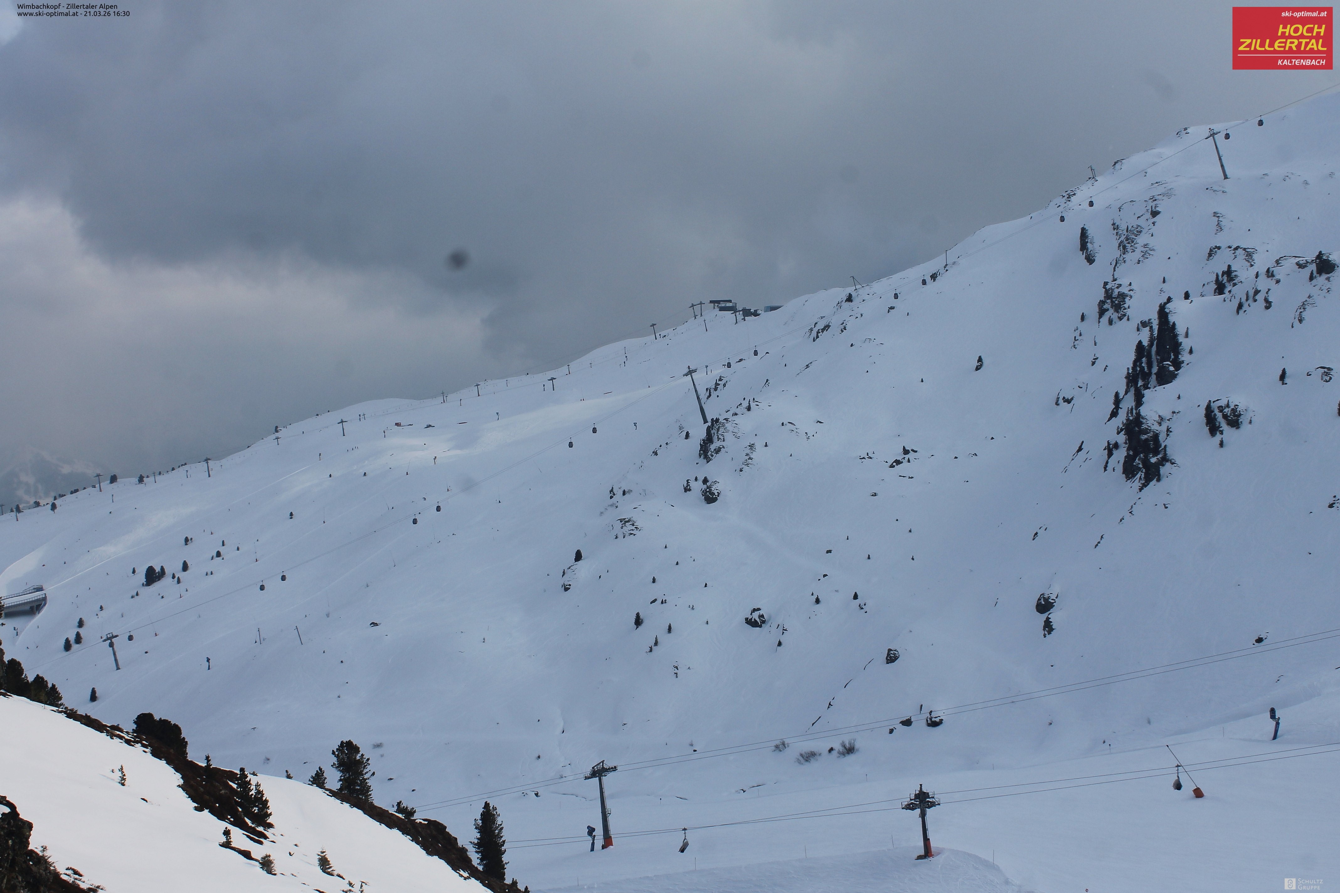 Archiv Foto Webcam Mountain View Restaurant in Hochzillertal