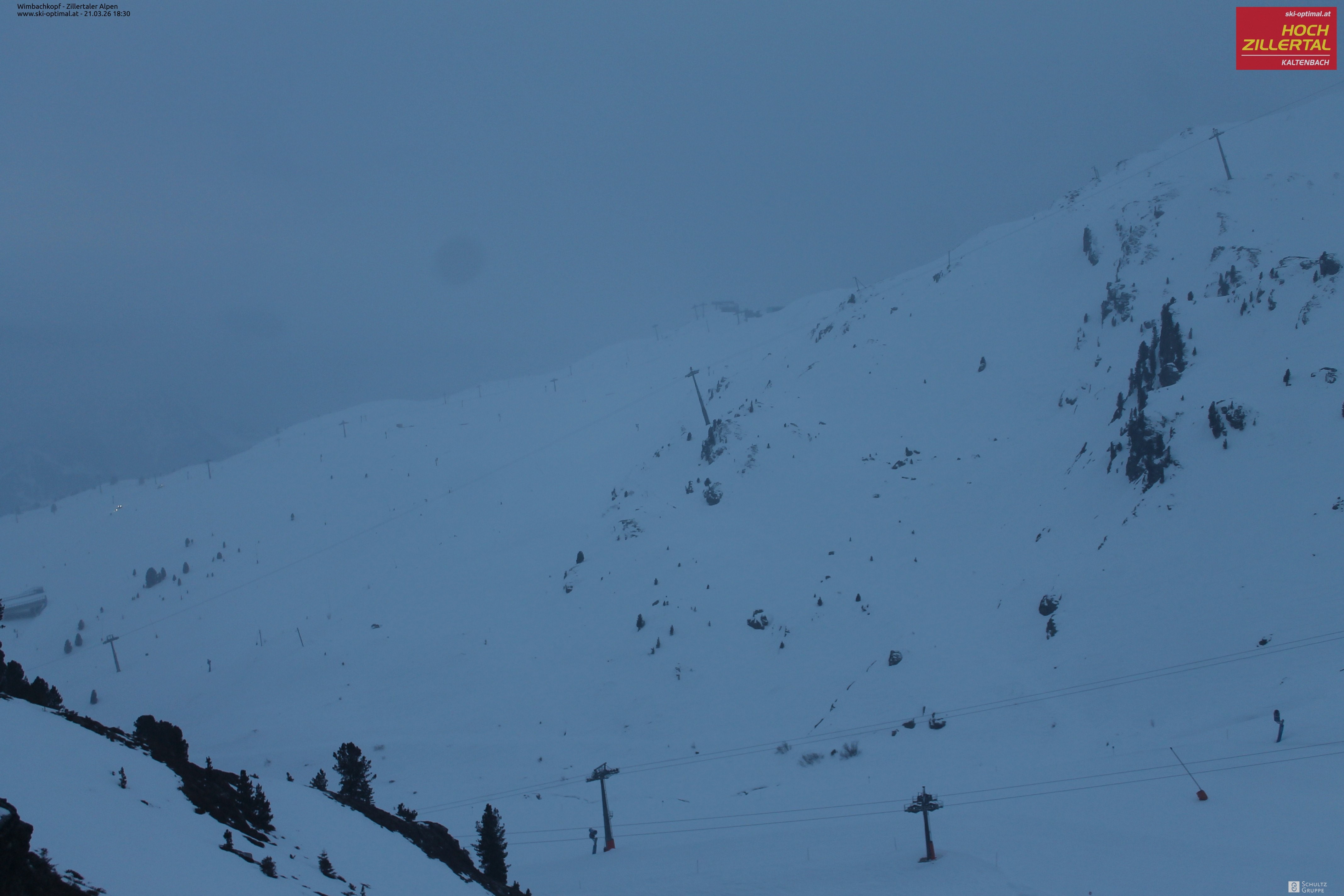 Archiv Foto Webcam Mountain View Restaurant in Hochzillertal