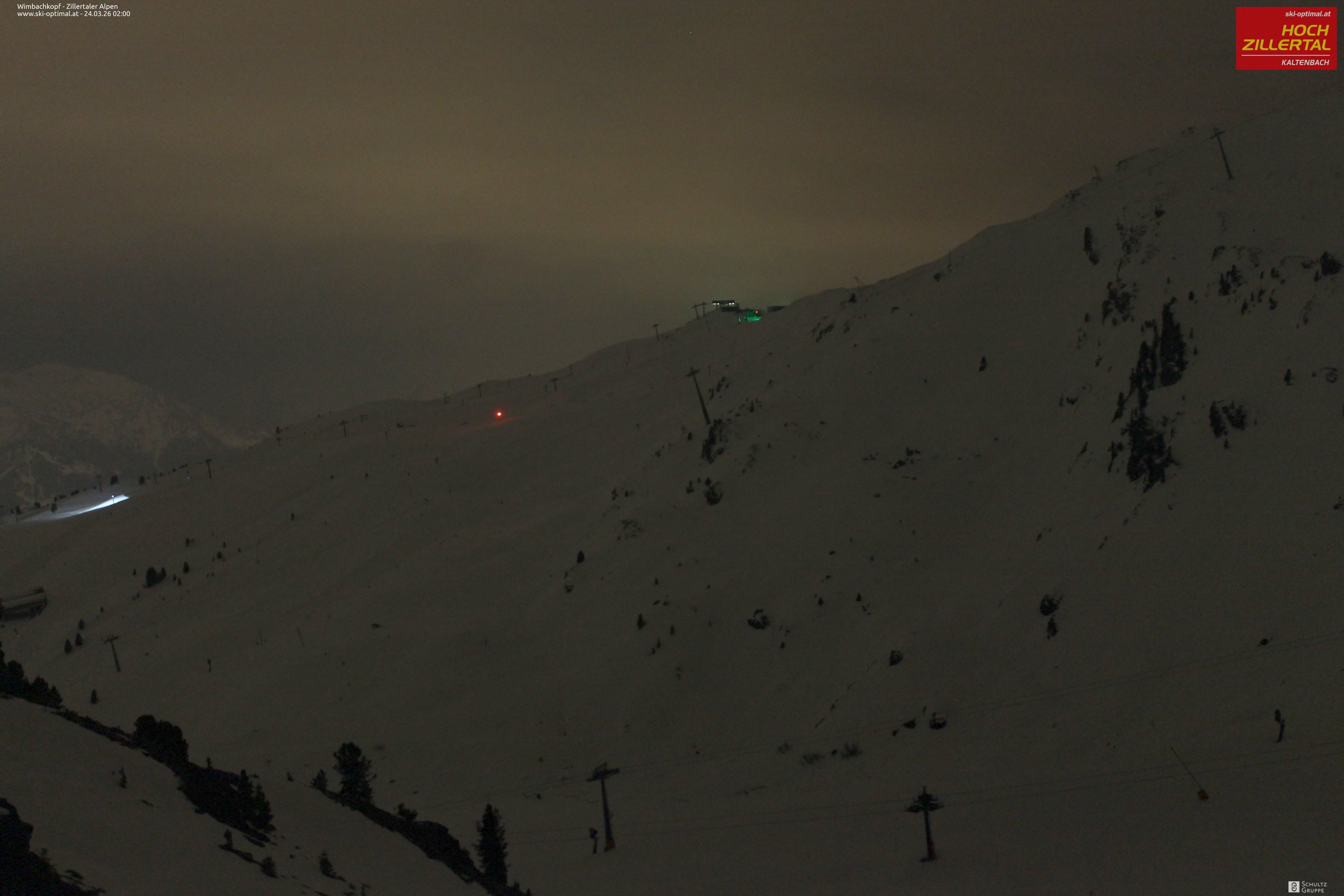 Archived image Webcam Hochzillertal: Mountain View Restaurant