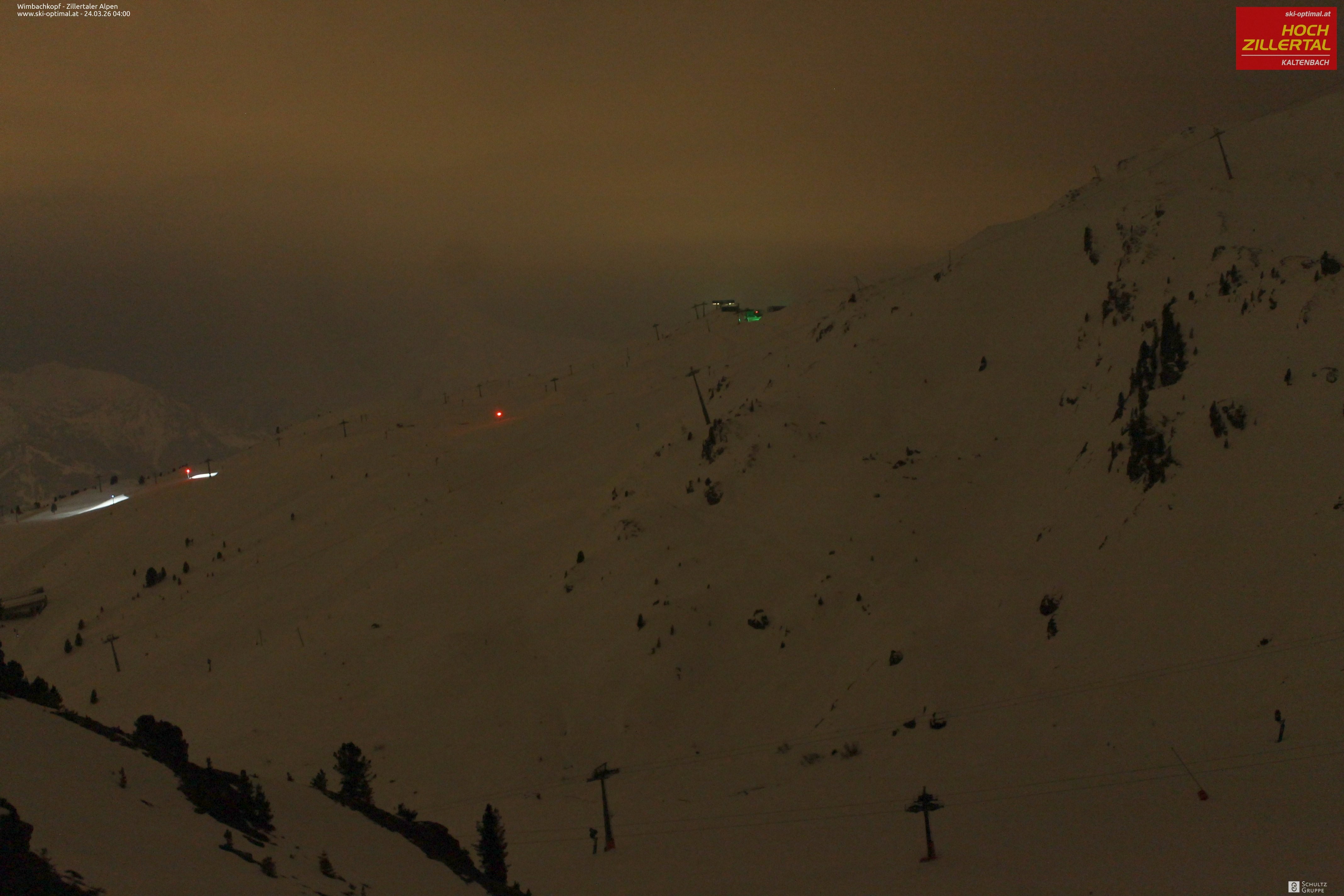 Archived image Webcam Hochzillertal: Mountain View Restaurant