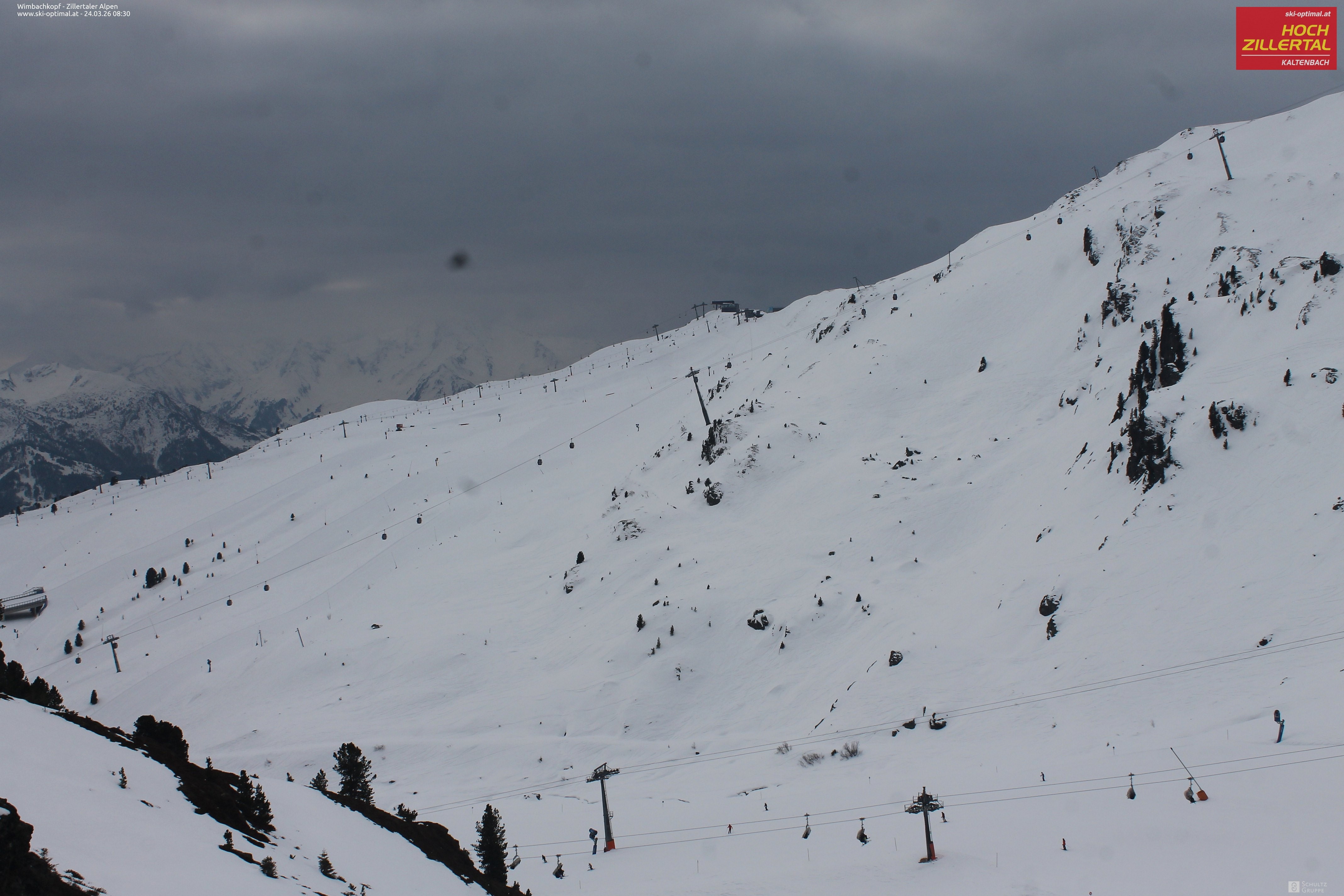 Archiv Foto Webcam Mountain View Restaurant in Hochzillertal