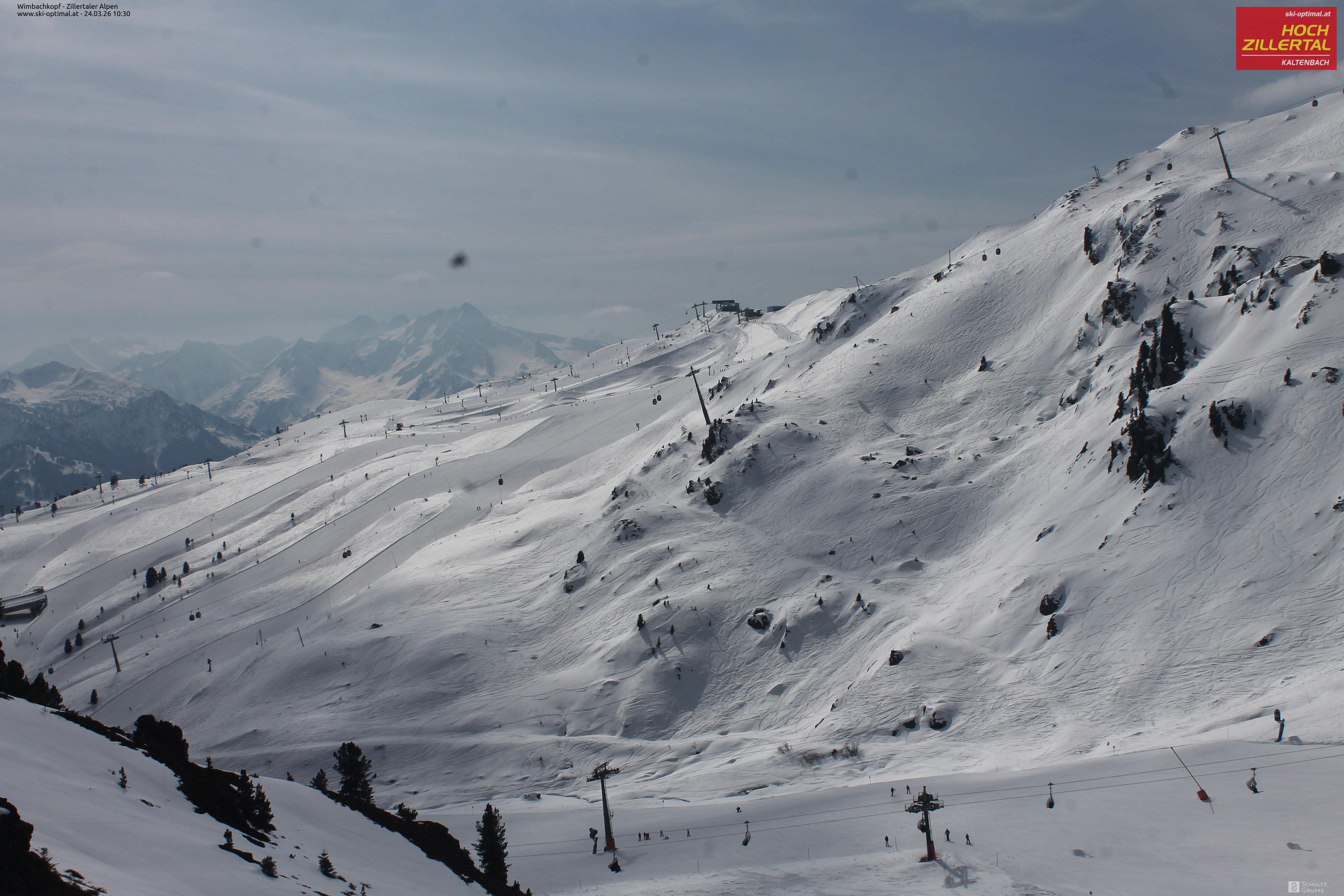 Archiv Foto Webcam Mountain View Restaurant in Hochzillertal