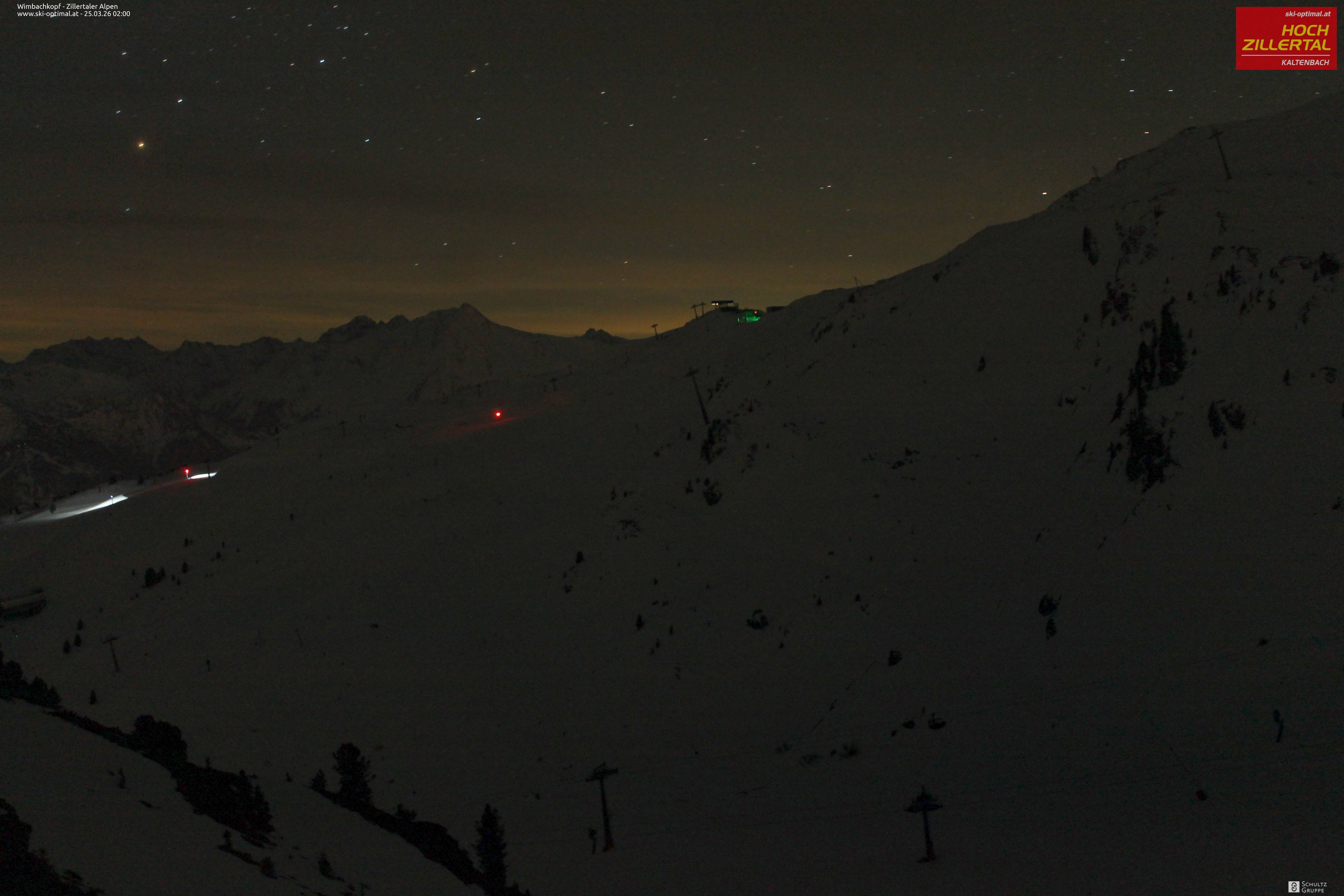 Archived image Webcam Hochzillertal: Mountain View Restaurant