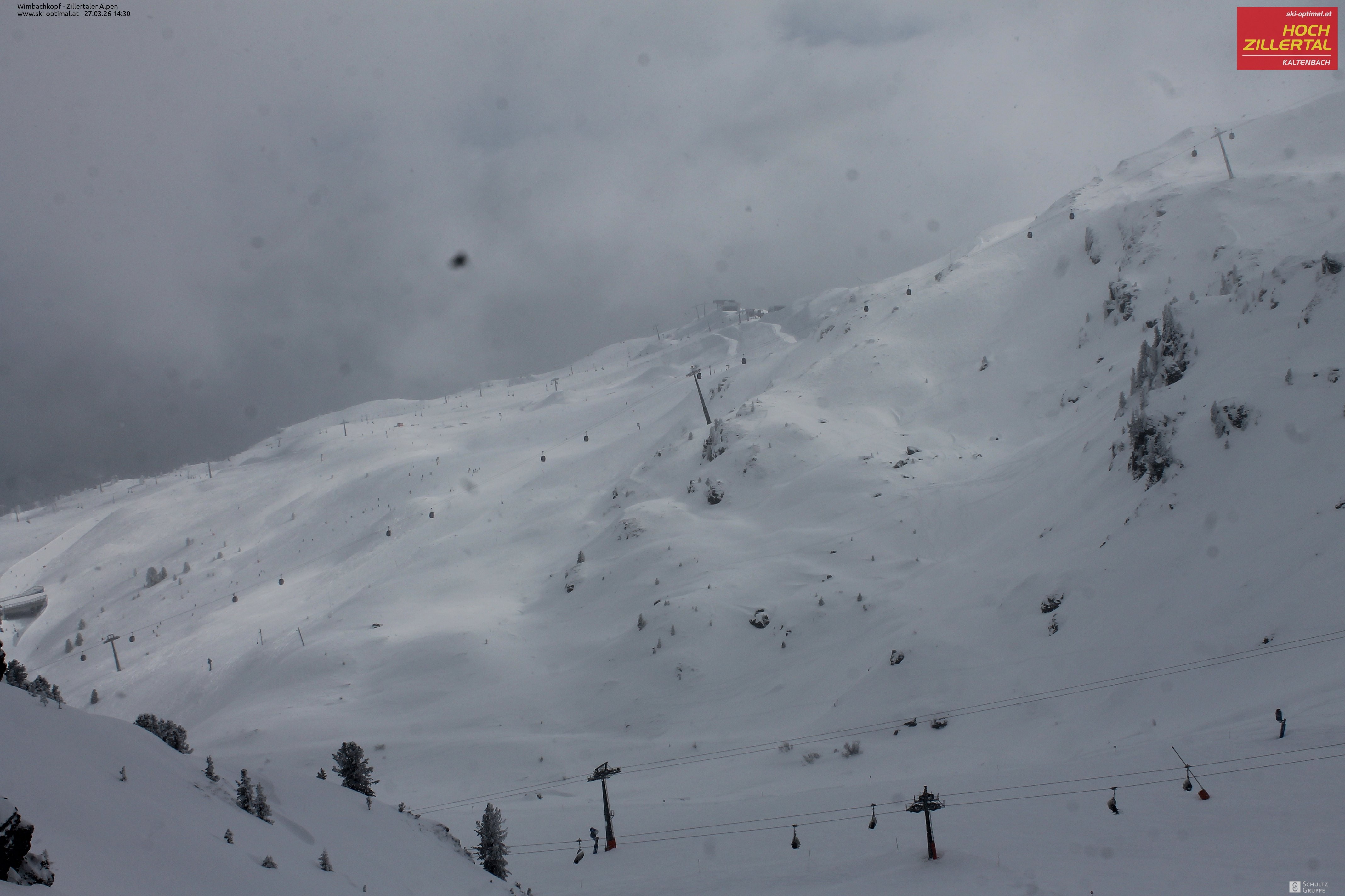 Archiv Foto Webcam Mountain View Restaurant in Hochzillertal