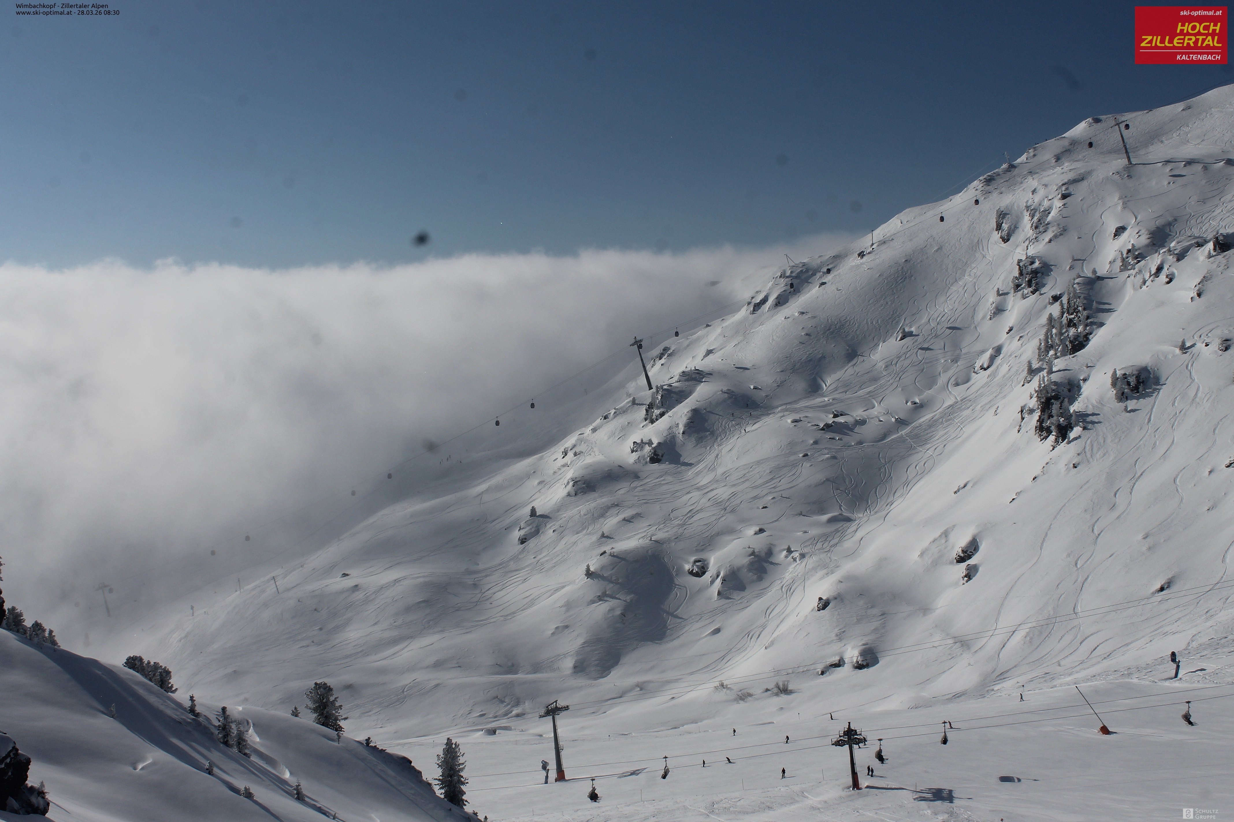 Archiv Foto Webcam Mountain View Restaurant in Hochzillertal