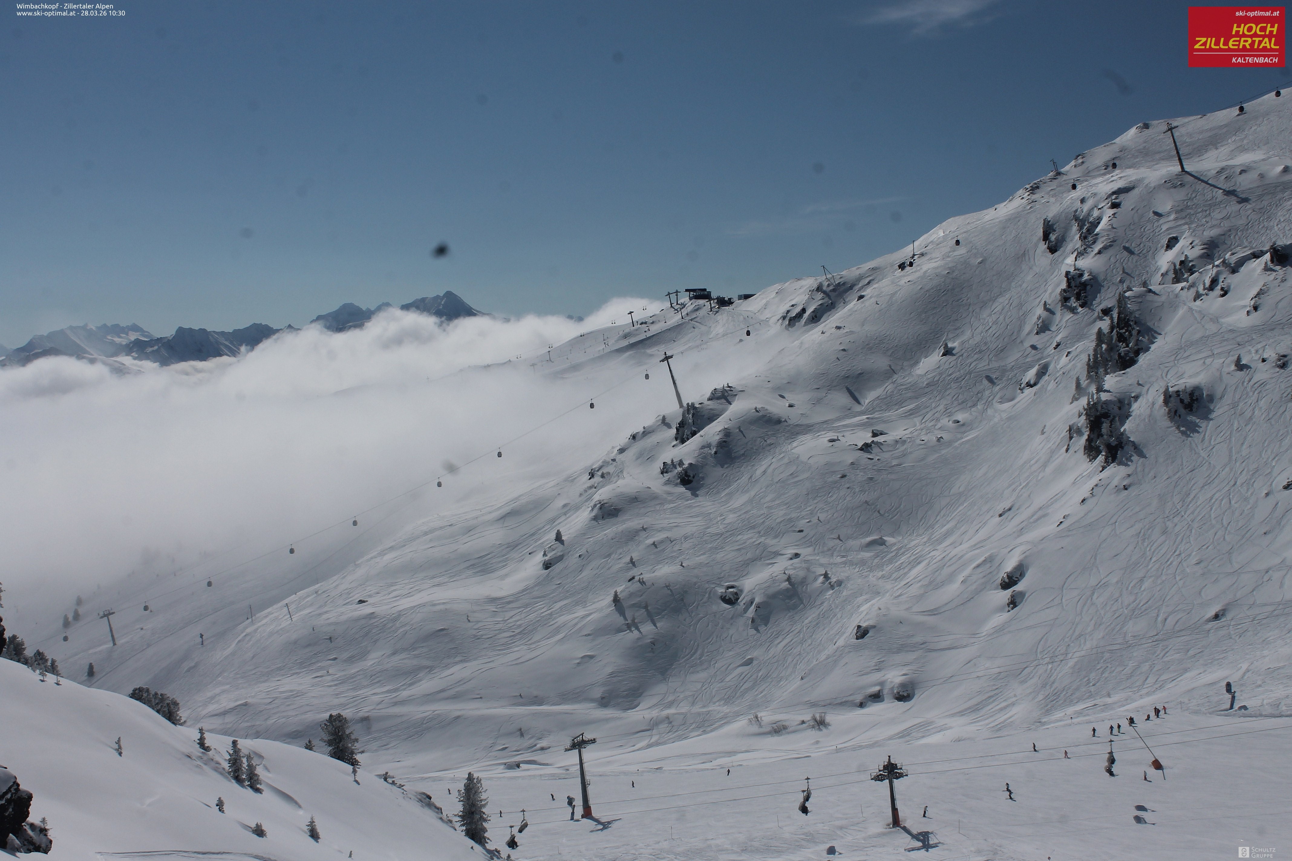 Archiv Foto Webcam Mountain View Restaurant in Hochzillertal