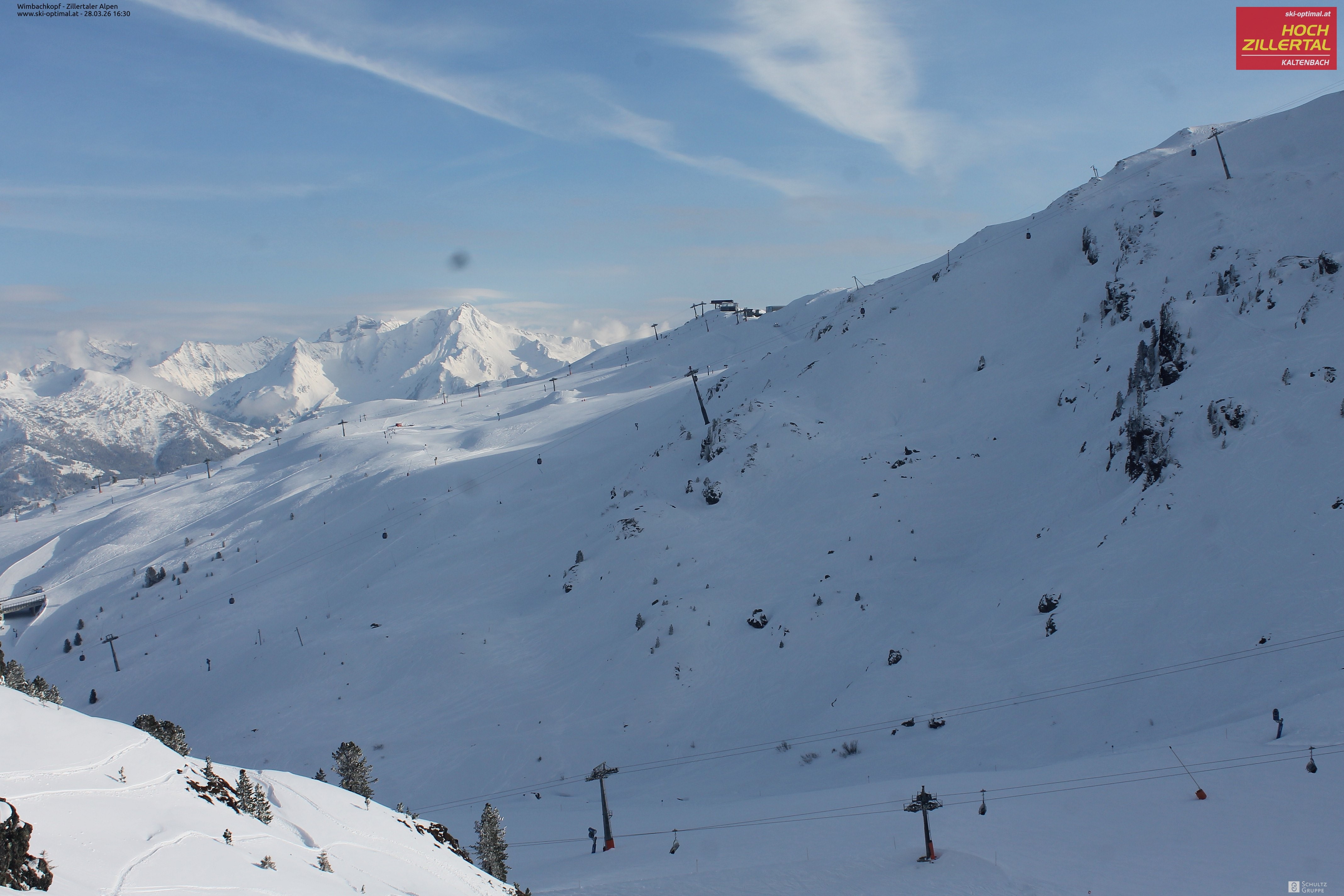Archiv Foto Webcam Mountain View Restaurant in Hochzillertal