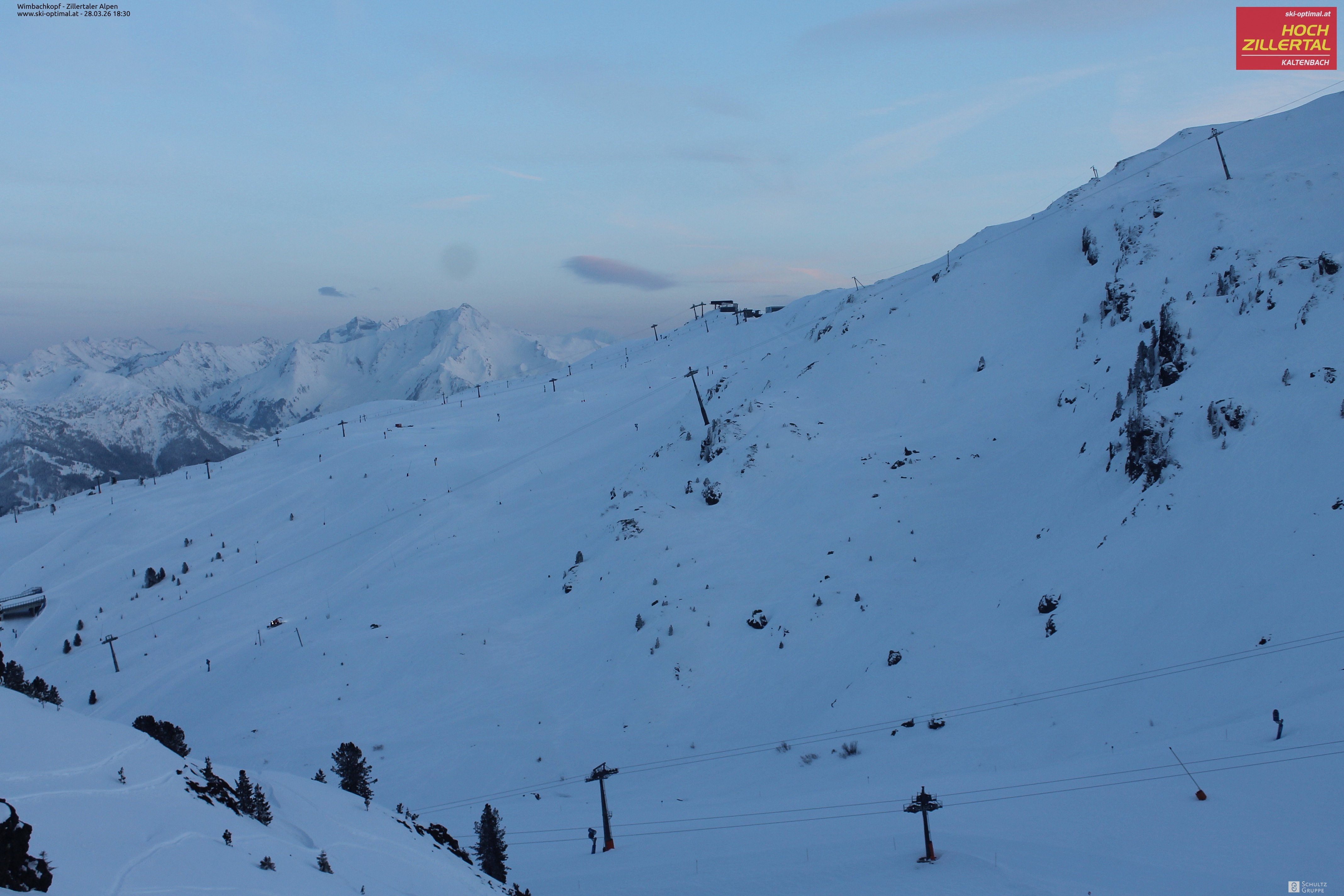 Archiv Foto Webcam Mountain View Restaurant in Hochzillertal