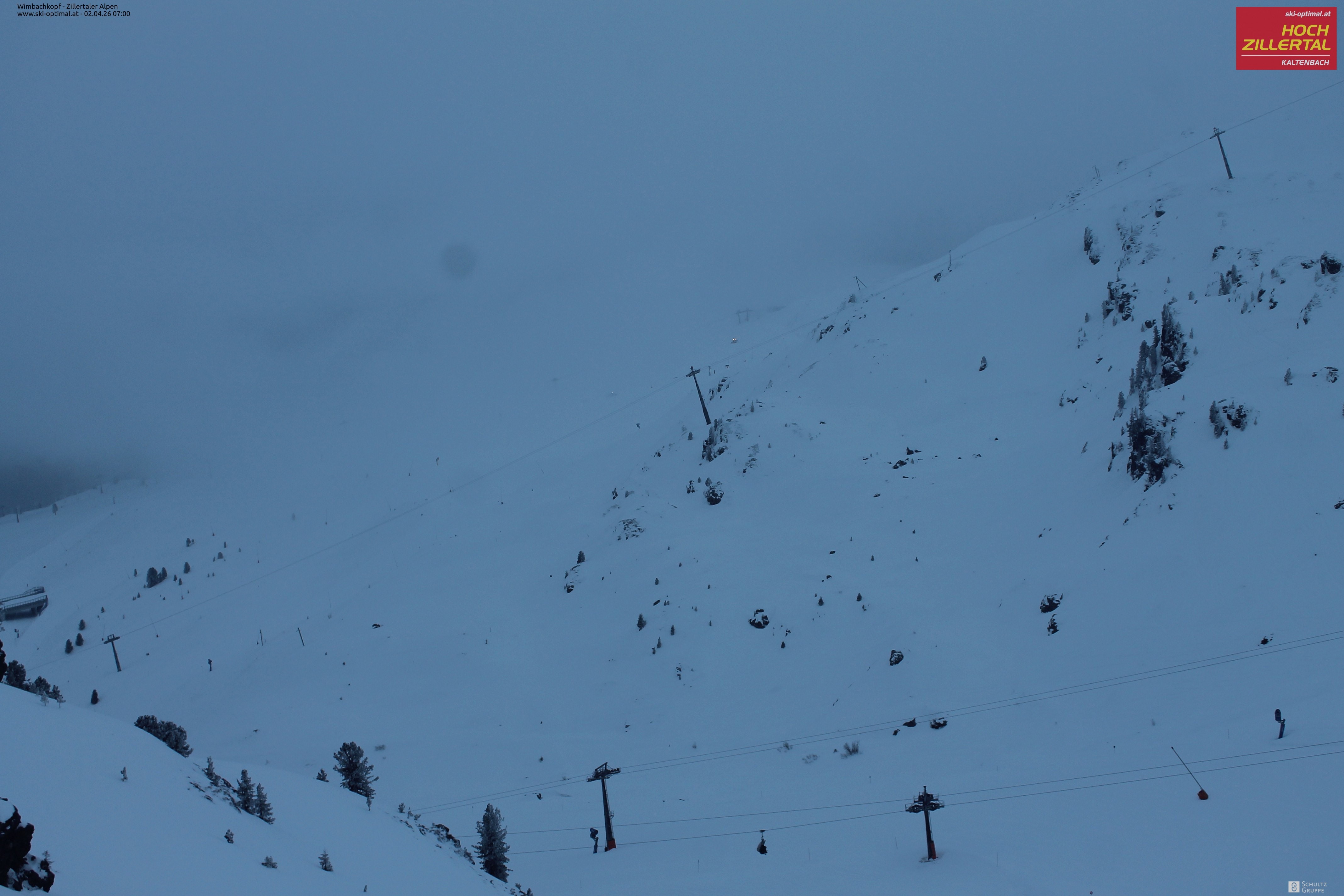 Archiv Foto Webcam Mountain View Restaurant in Hochzillertal