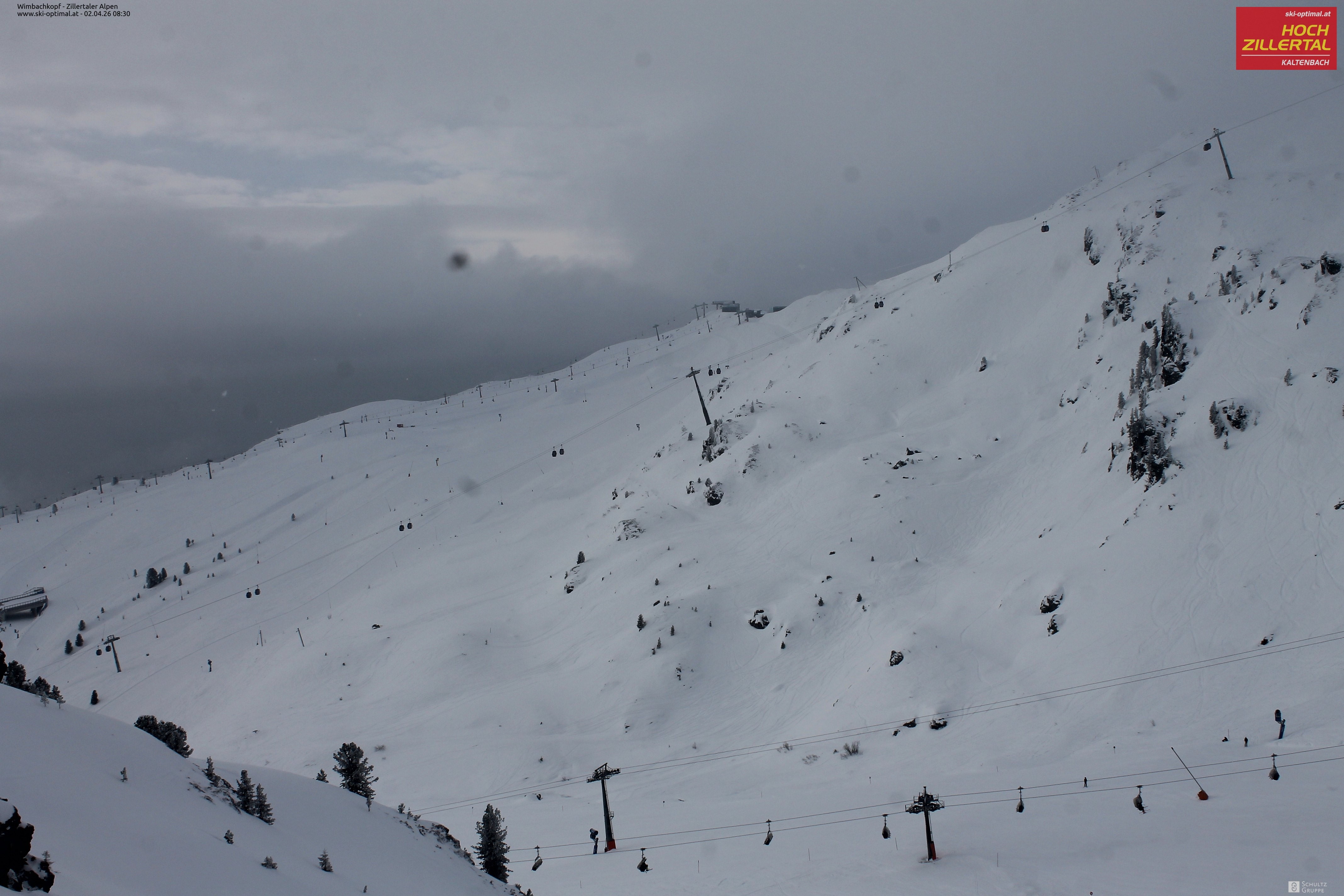 Archiv Foto Webcam Mountain View Restaurant in Hochzillertal