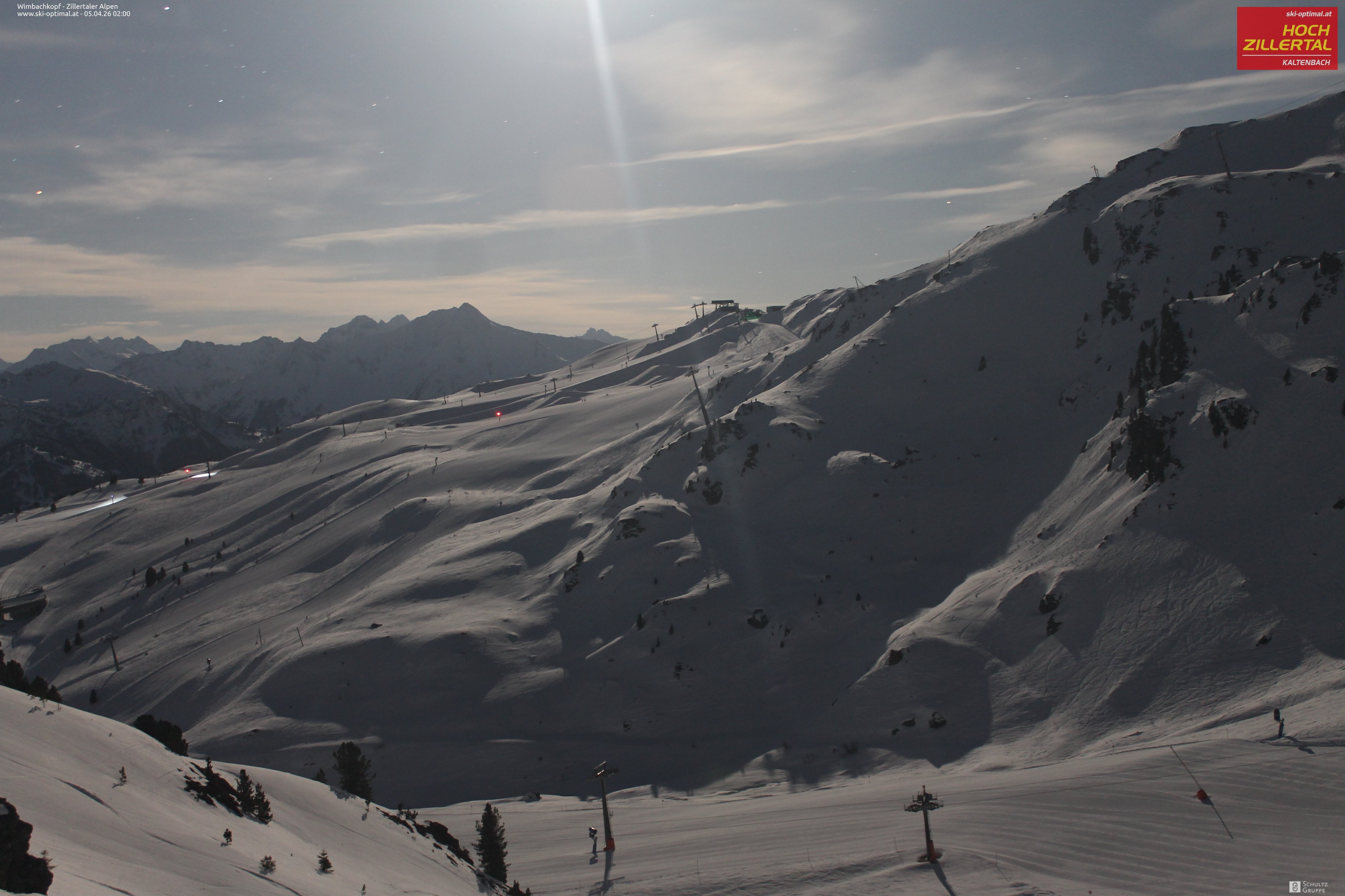 Archiv Foto Webcam Mountain View Restaurant in Hochzillertal