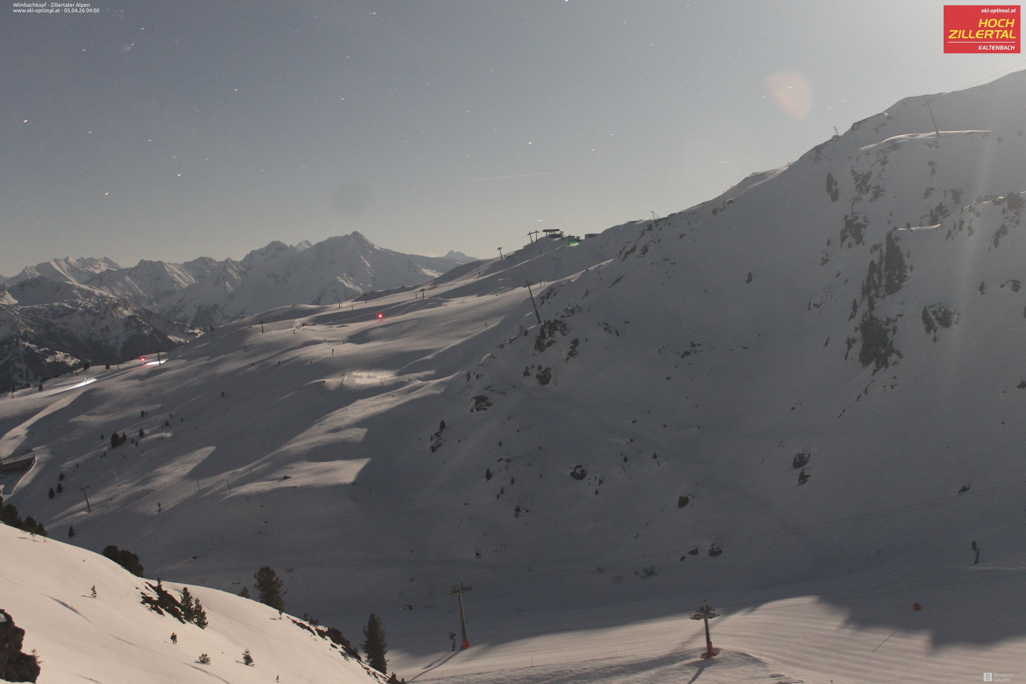 Archiv Foto Webcam Mountain View Restaurant in Hochzillertal