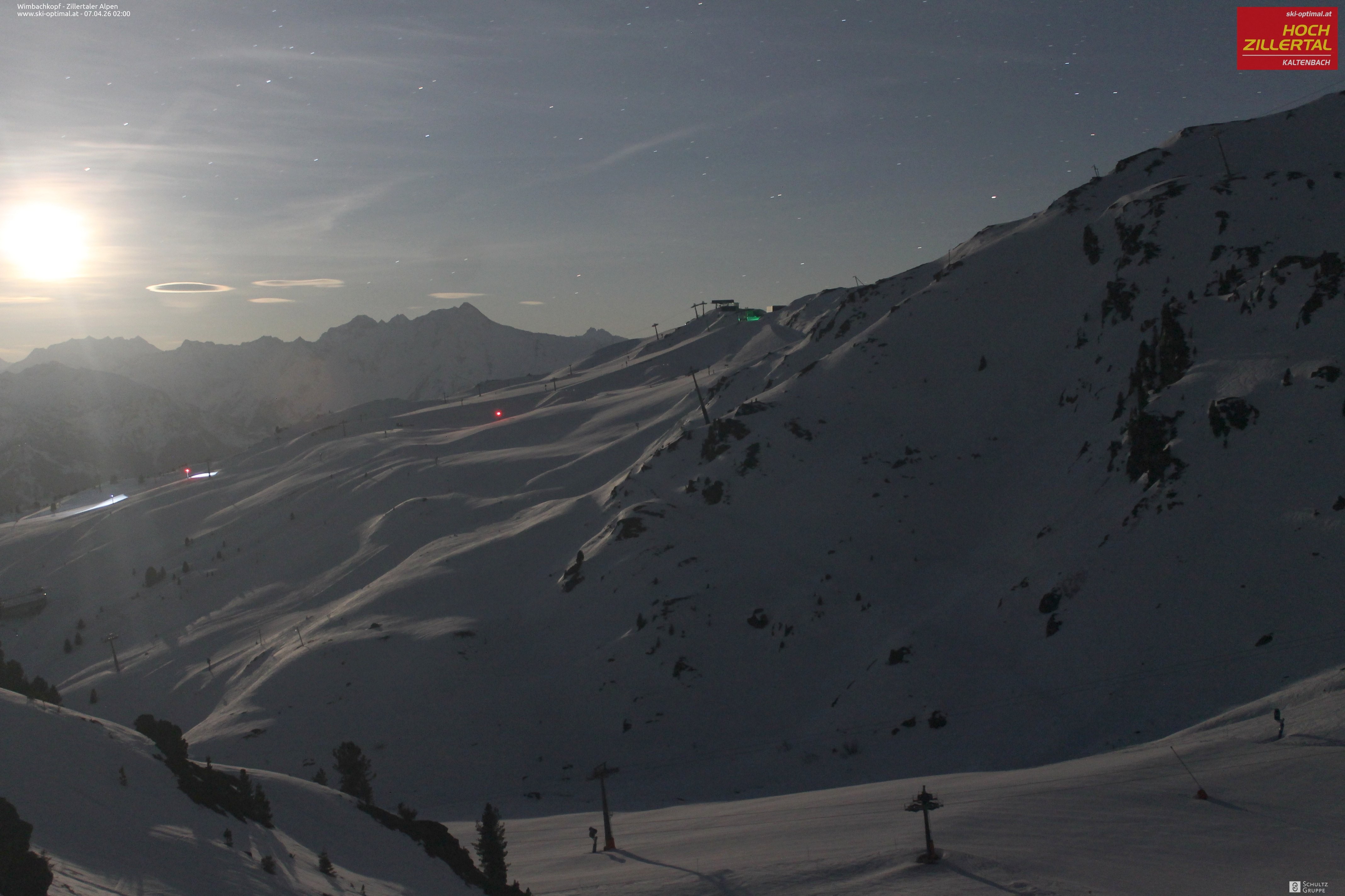 Archiv Foto Webcam Mountain View Restaurant in Hochzillertal