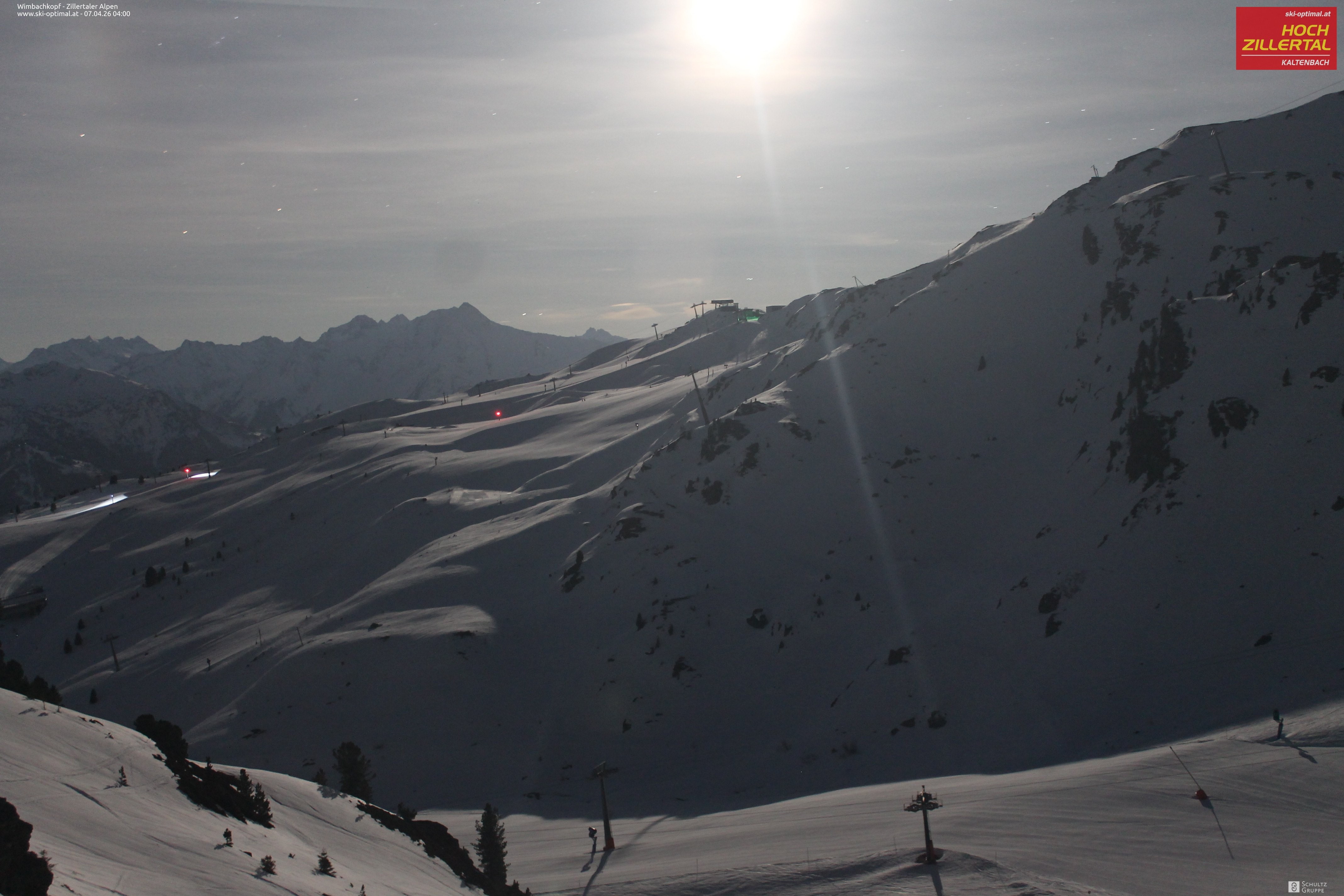 Archiv Foto Webcam Mountain View Restaurant in Hochzillertal