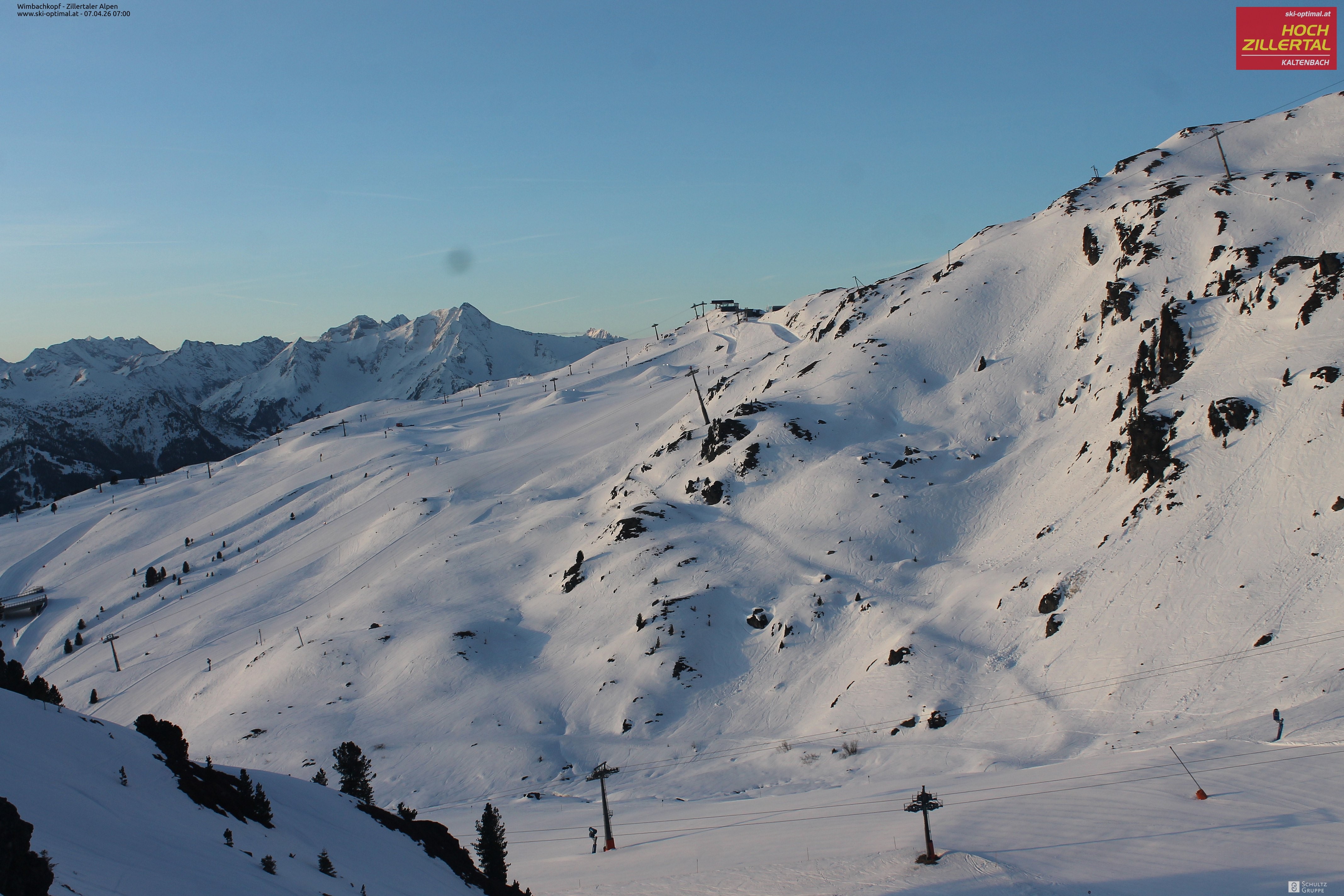 Archiv Foto Webcam Mountain View Restaurant in Hochzillertal