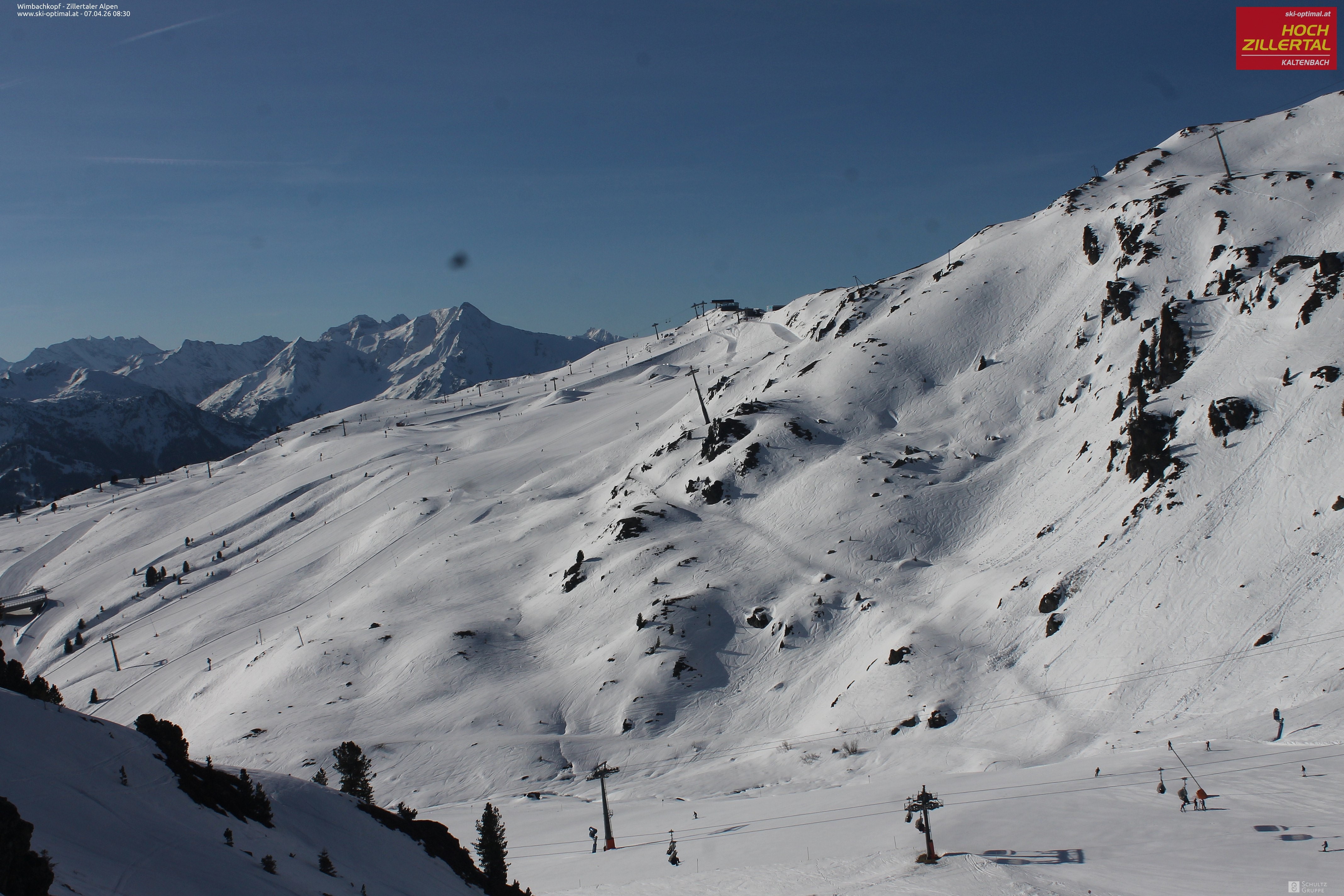 Archiv Foto Webcam Mountain View Restaurant in Hochzillertal