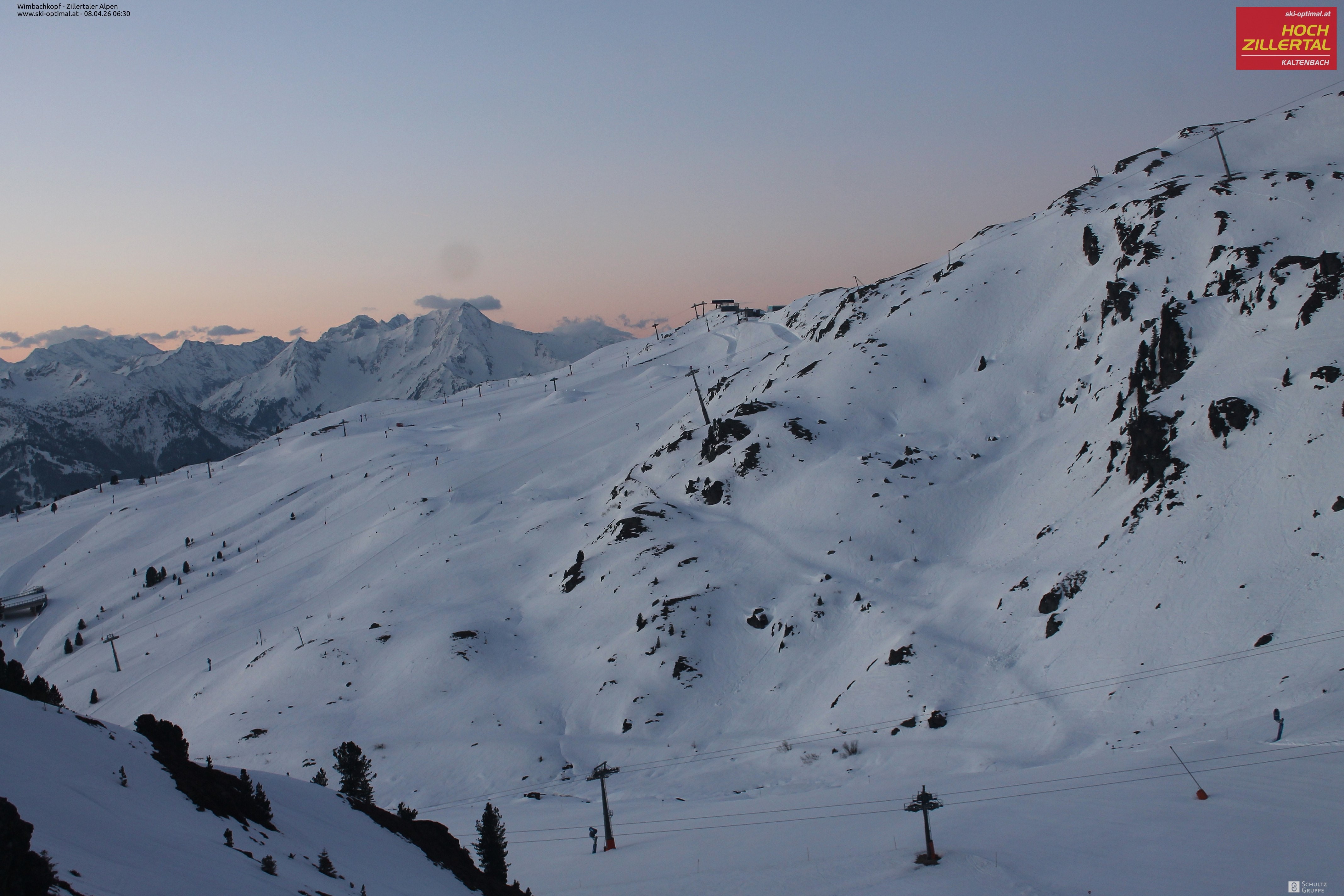 Archiv Foto Webcam Mountain View Restaurant in Hochzillertal
