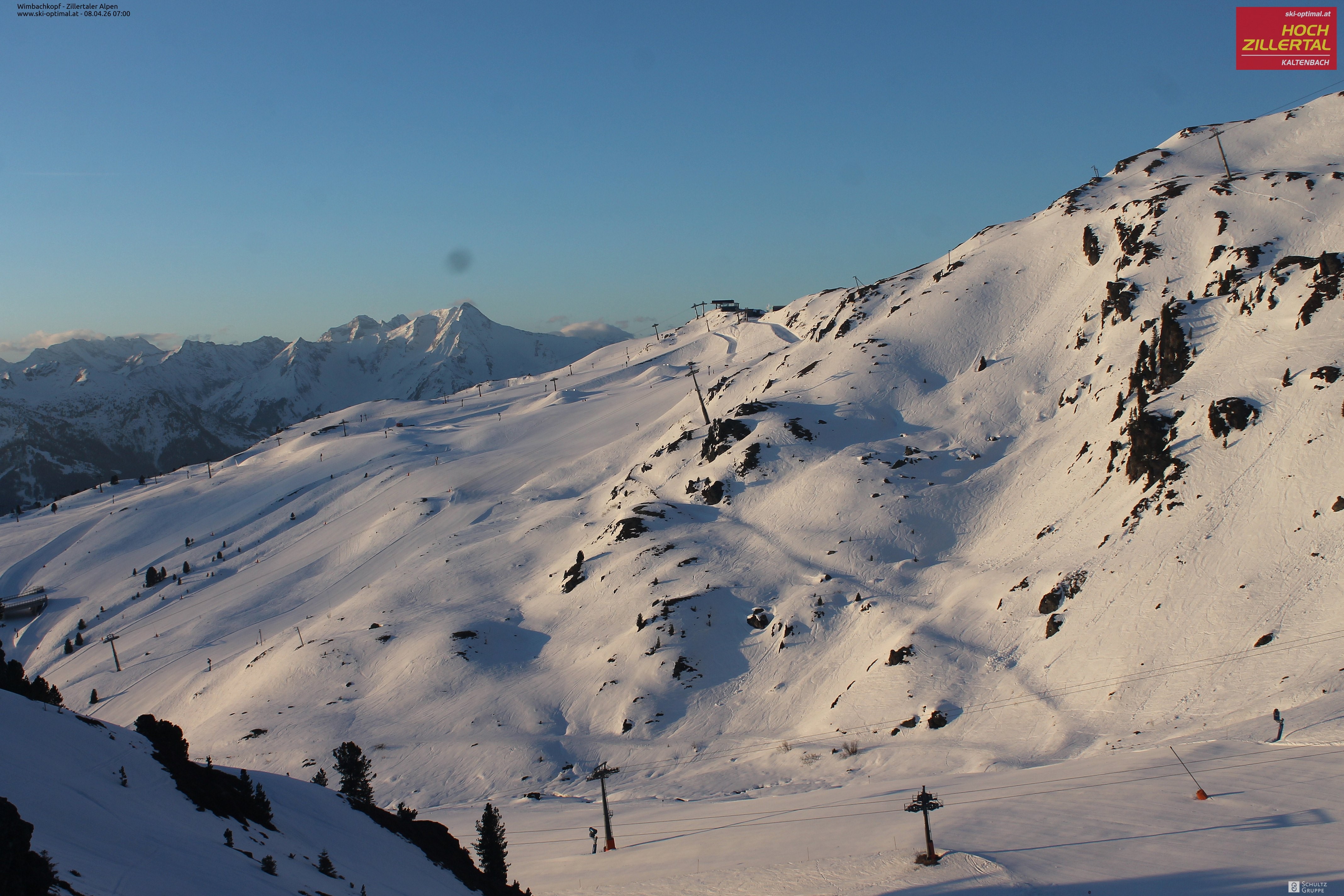 Archiv Foto Webcam Mountain View Restaurant in Hochzillertal