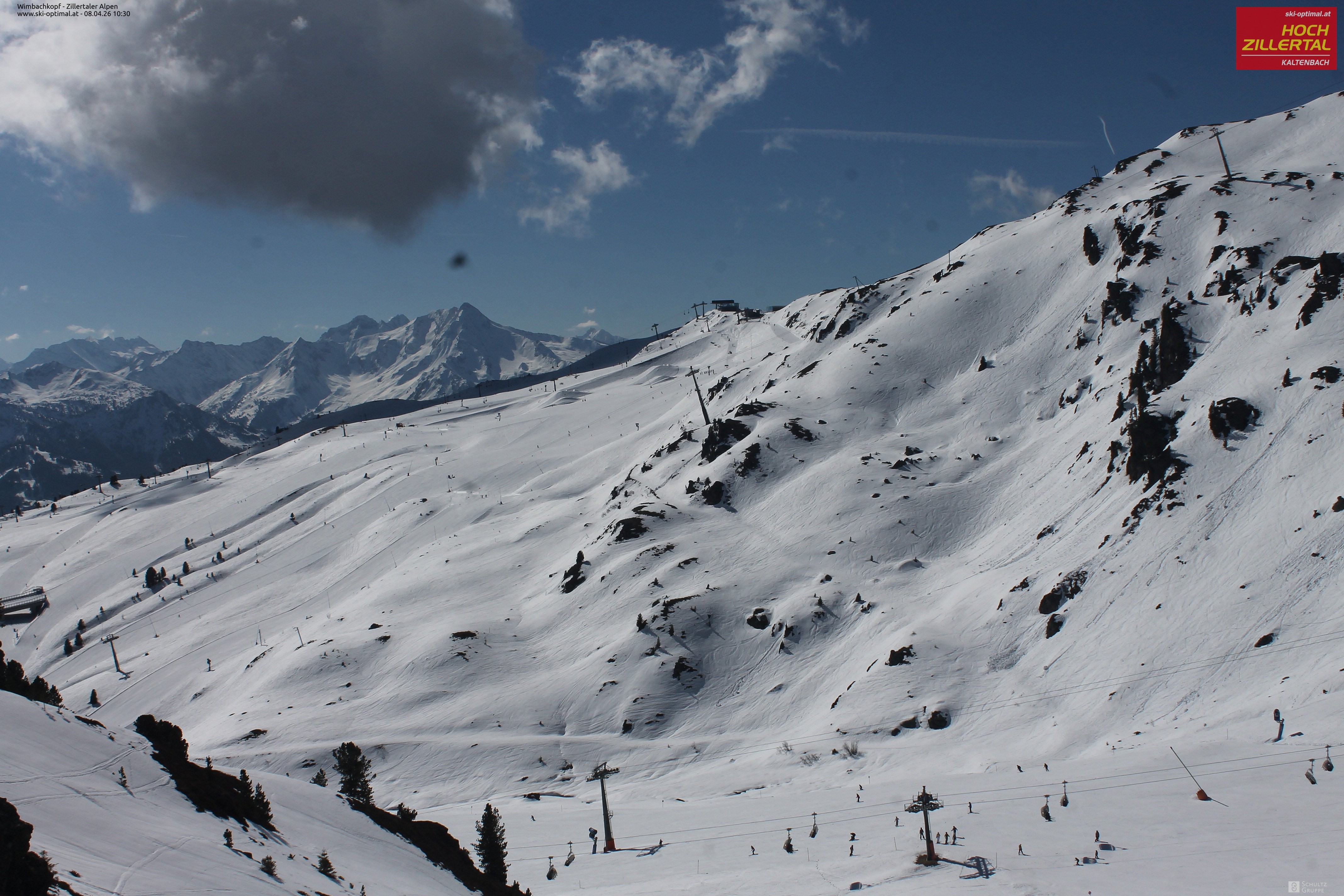 Archiv Foto Webcam Mountain View Restaurant in Hochzillertal