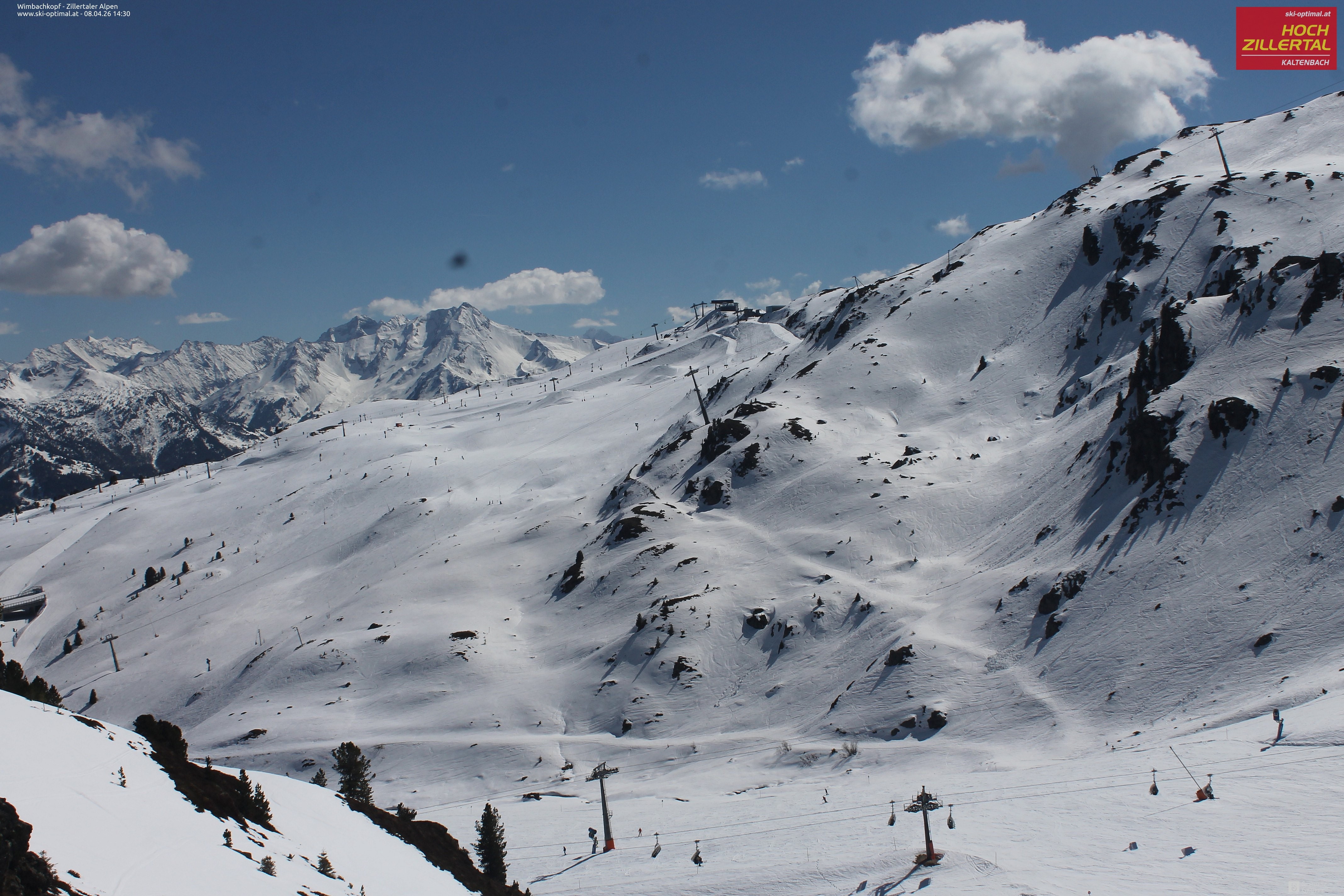 Archiv Foto Webcam Mountain View Restaurant in Hochzillertal