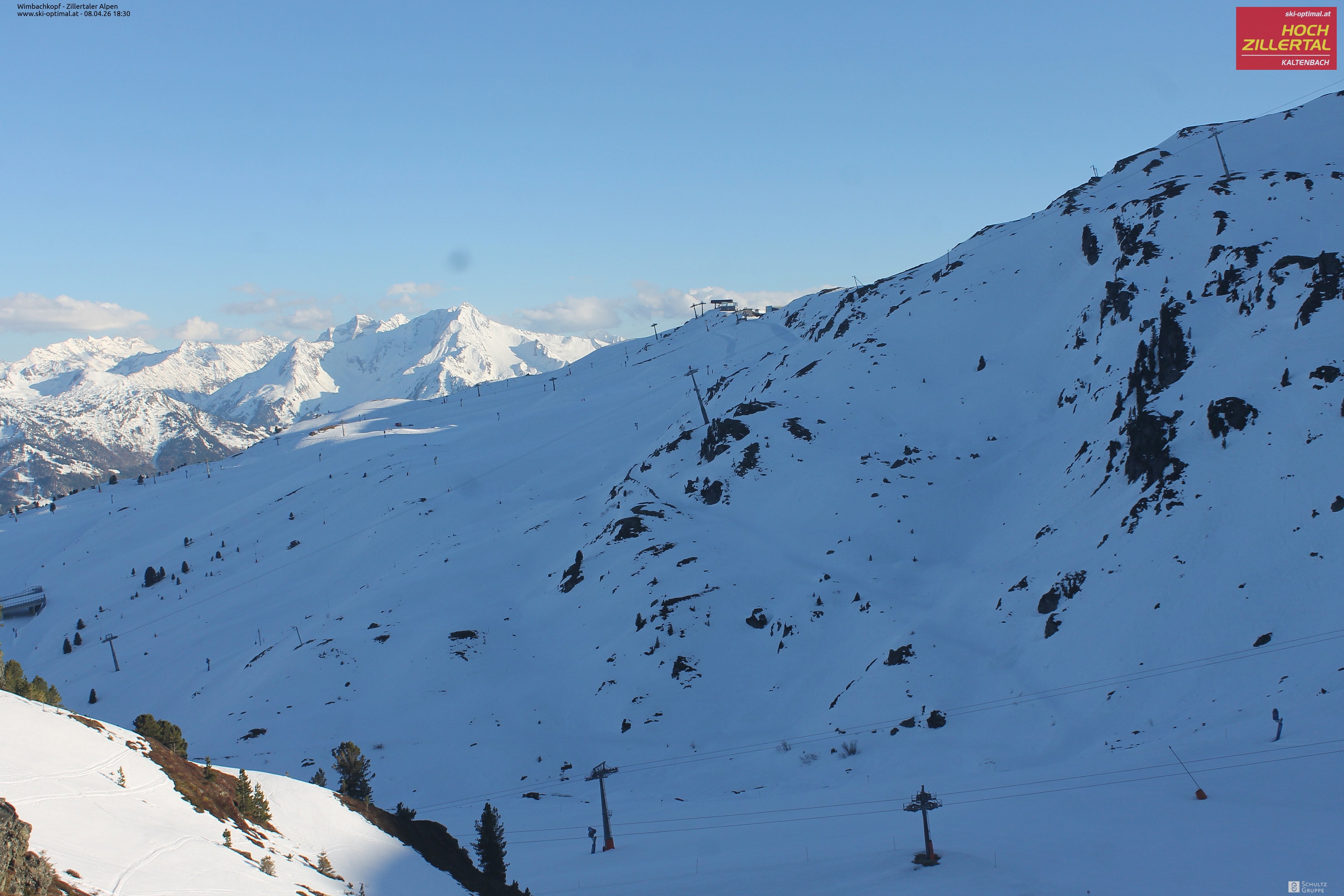 Archiv Foto Webcam Mountain View Restaurant in Hochzillertal