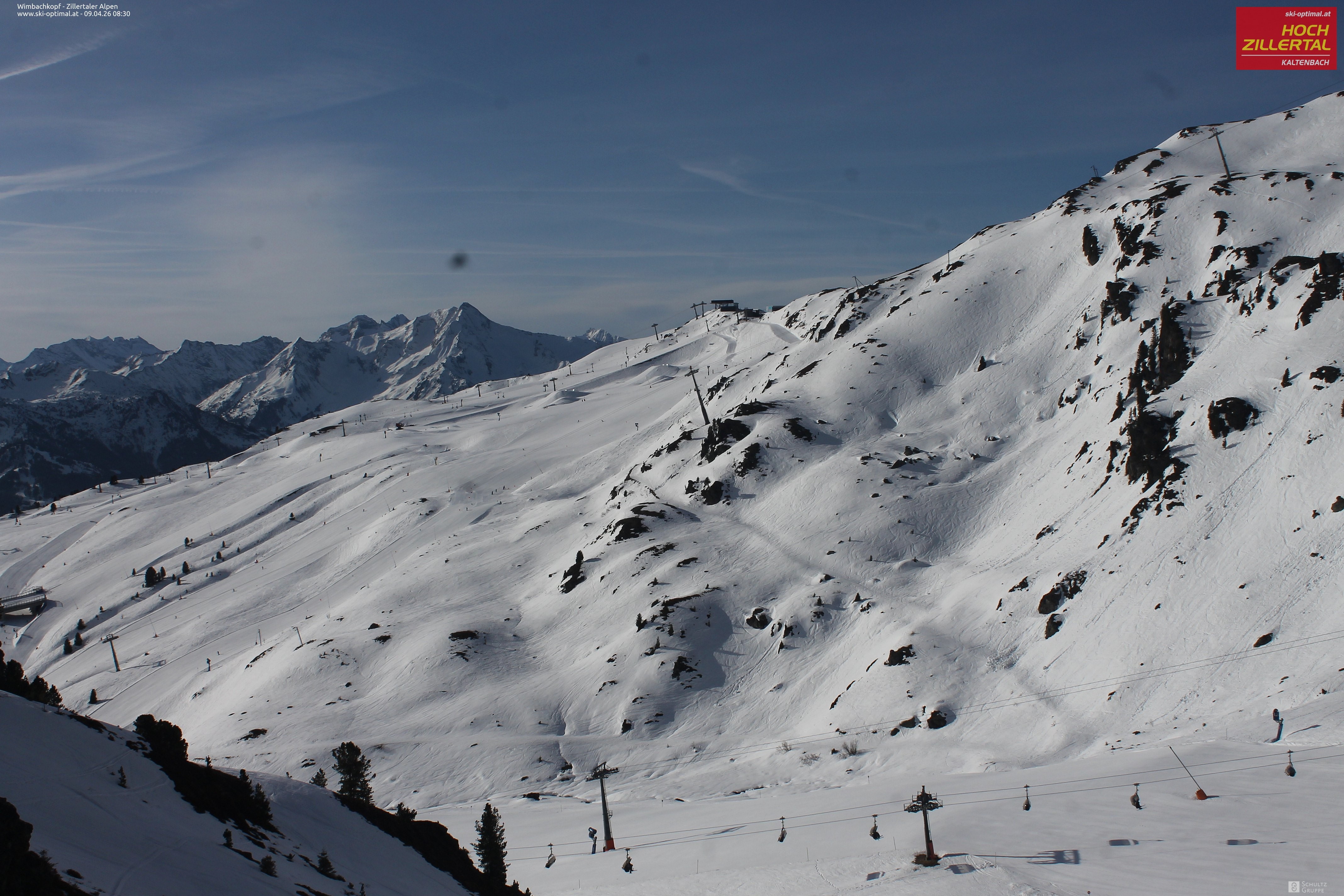 Archiv Foto Webcam Mountain View Restaurant in Hochzillertal