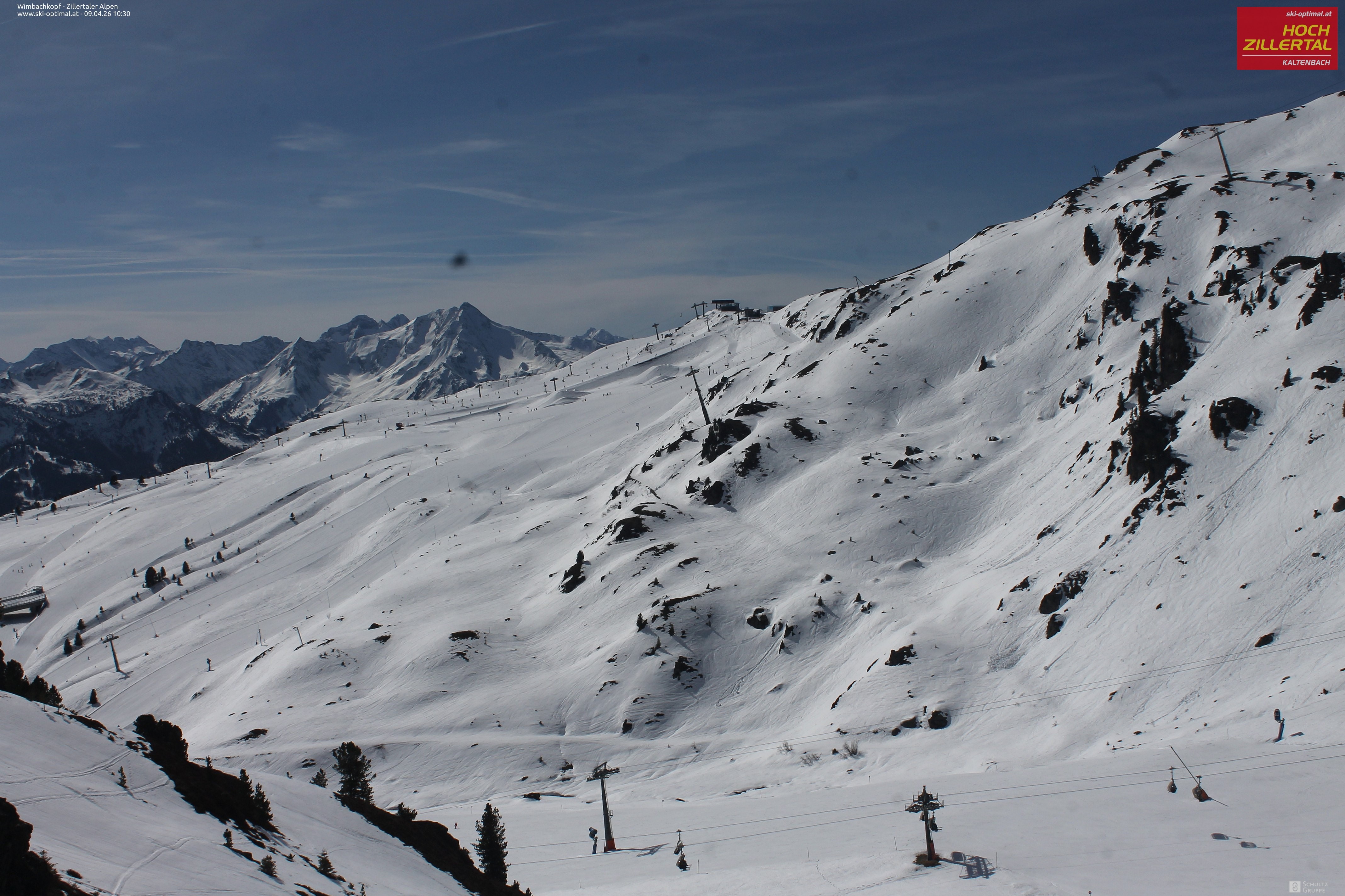 Archiv Foto Webcam Mountain View Restaurant in Hochzillertal