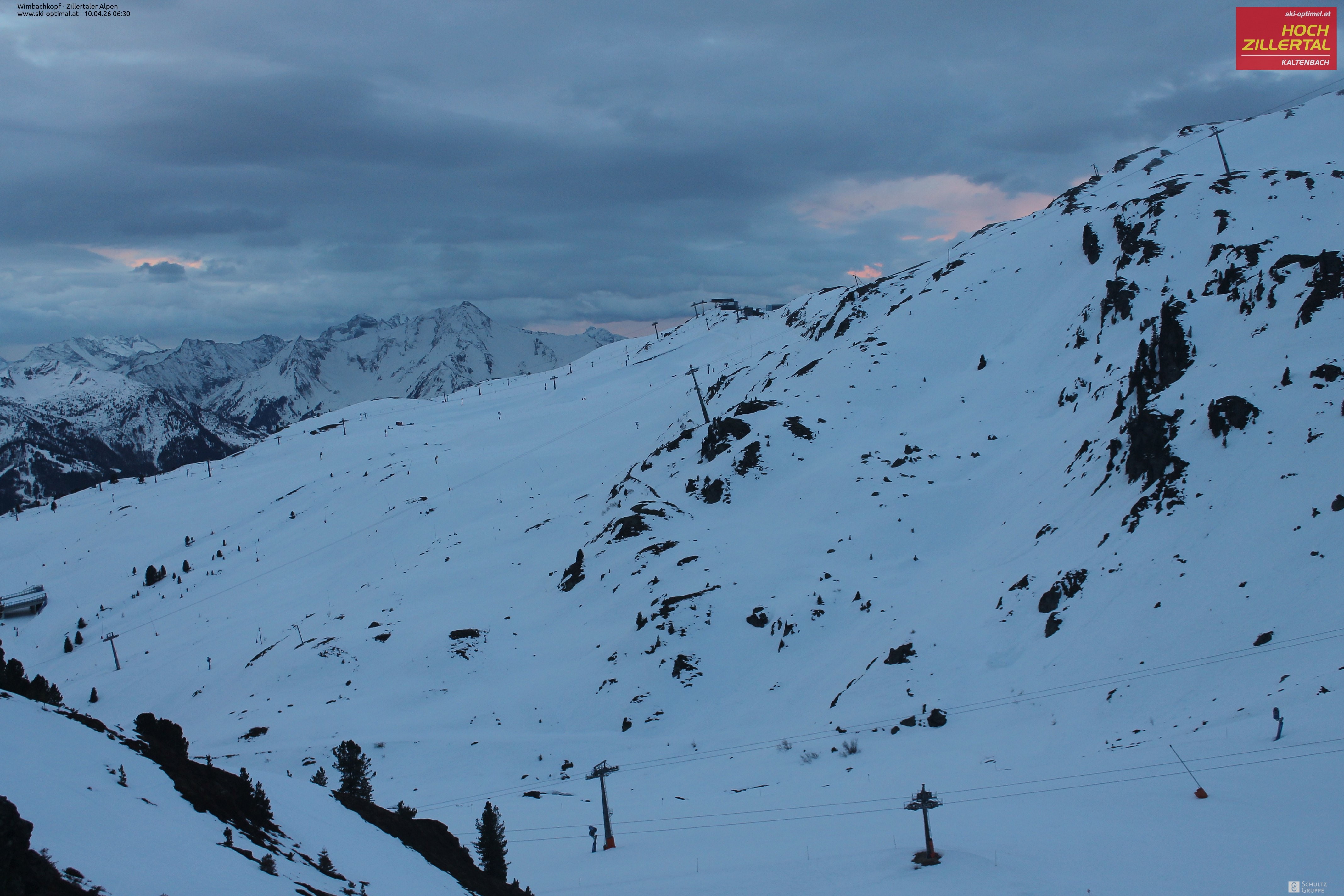 Archiv Foto Webcam Mountain View Restaurant in Hochzillertal