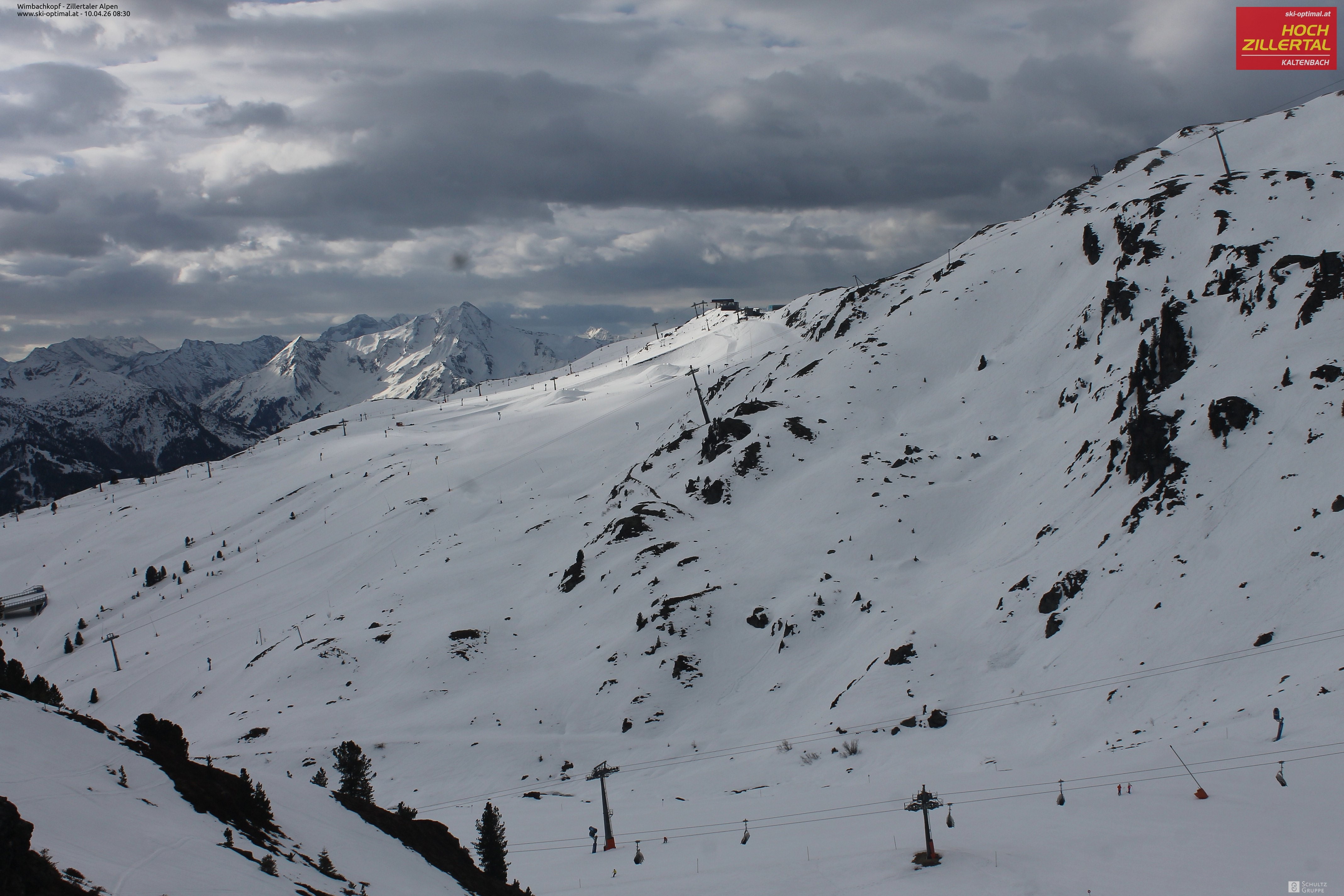 Archiv Foto Webcam Mountain View Restaurant in Hochzillertal