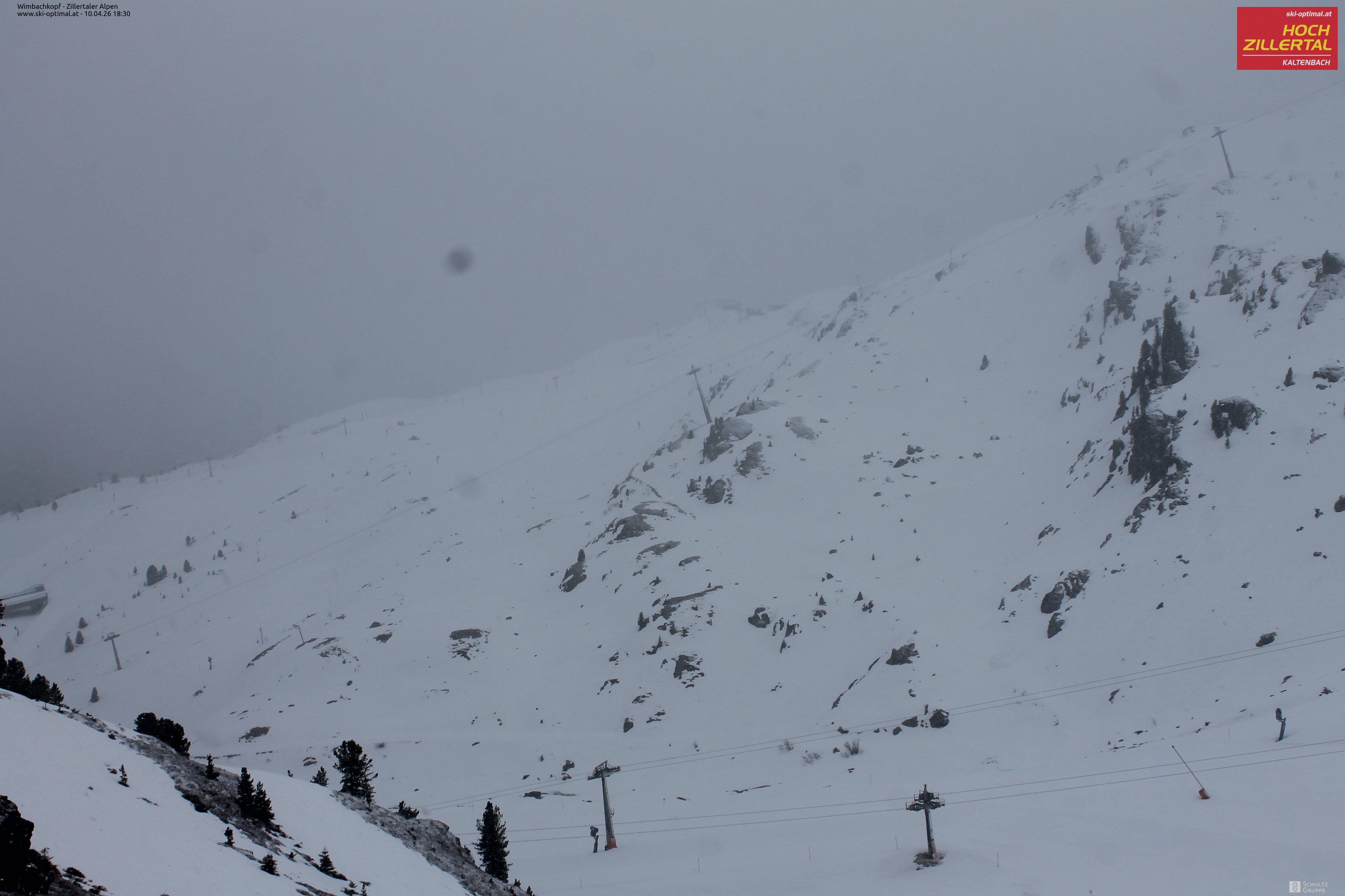 Archiv Foto Webcam Mountain View Restaurant in Hochzillertal