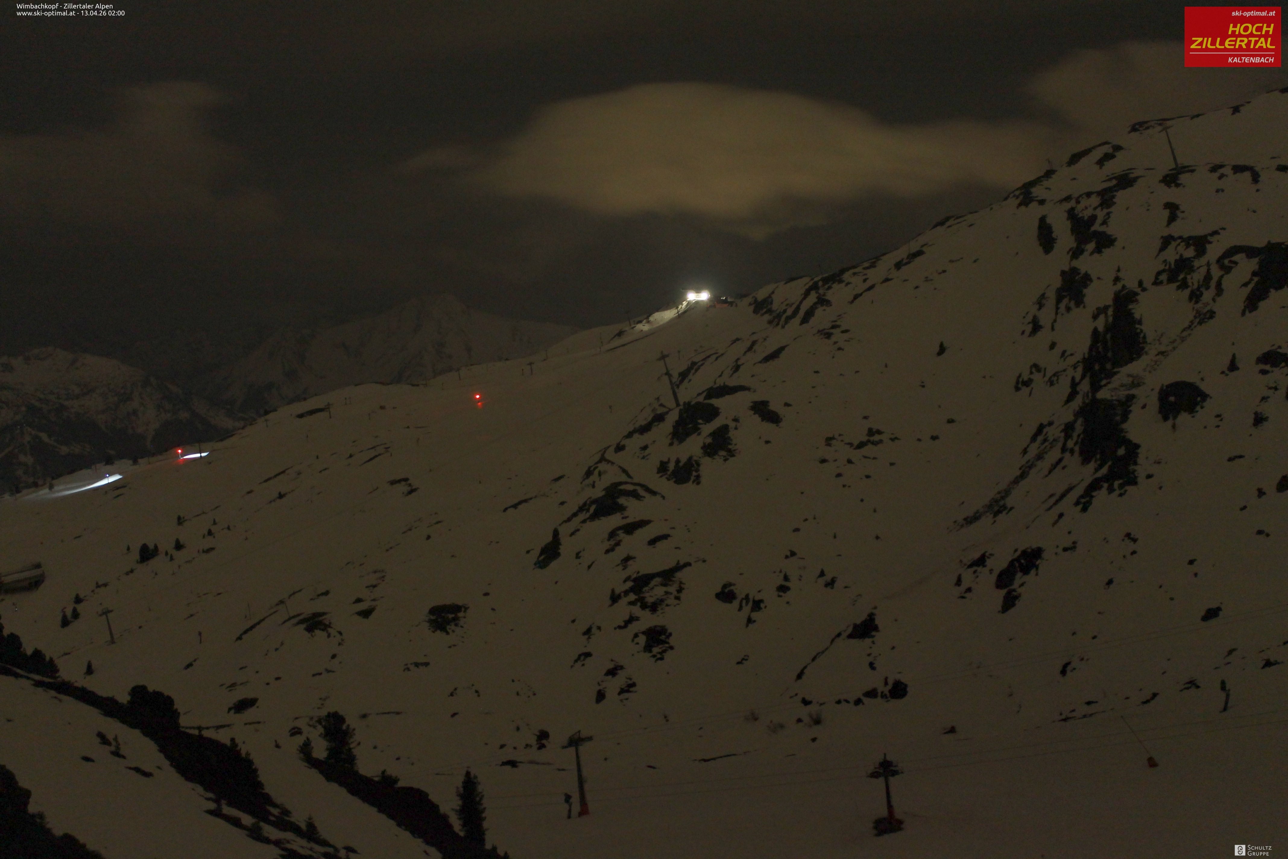 Archived image Webcam Hochzillertal: Mountain View Restaurant