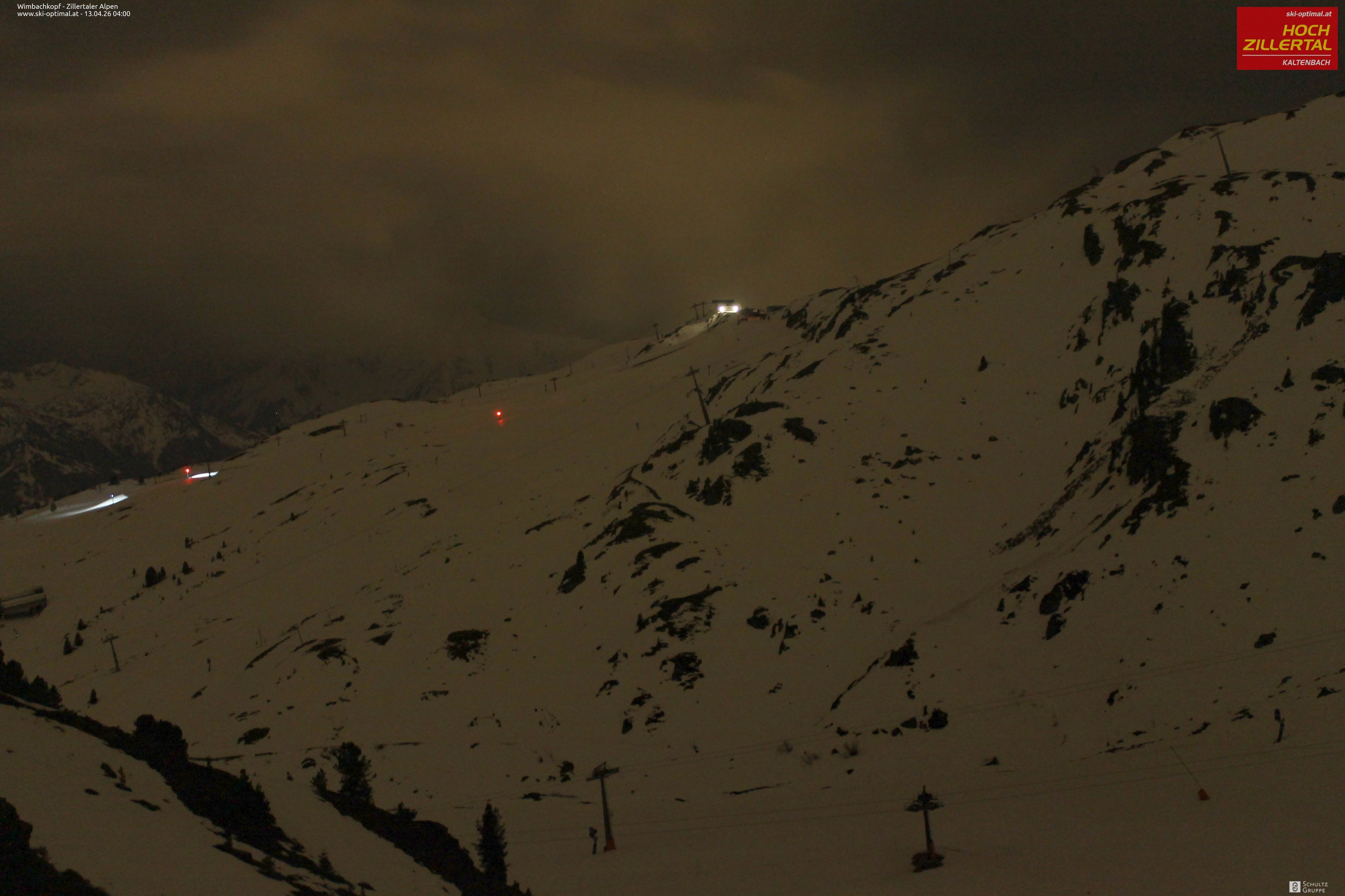 Archived image Webcam Hochzillertal: Mountain View Restaurant