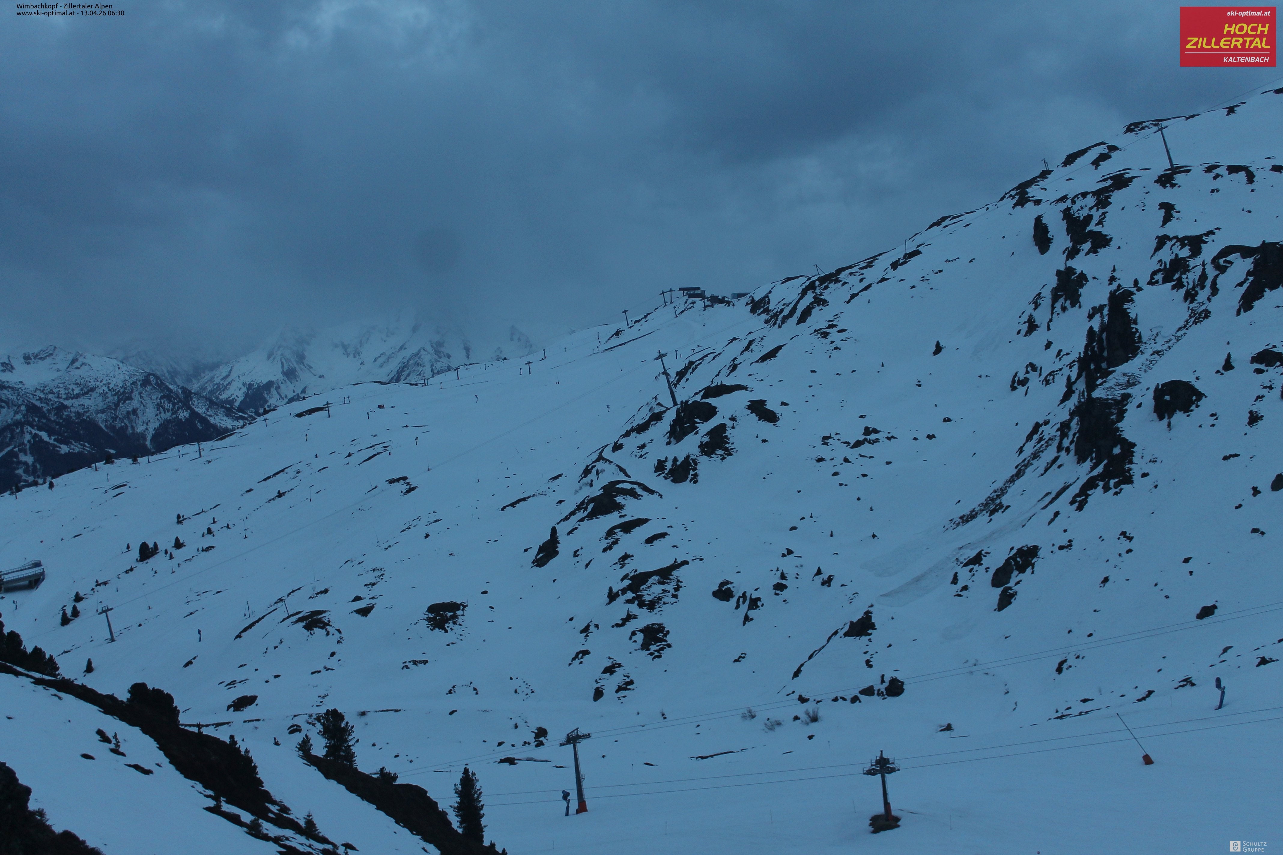 Archiv Foto Webcam Mountain View Restaurant in Hochzillertal
