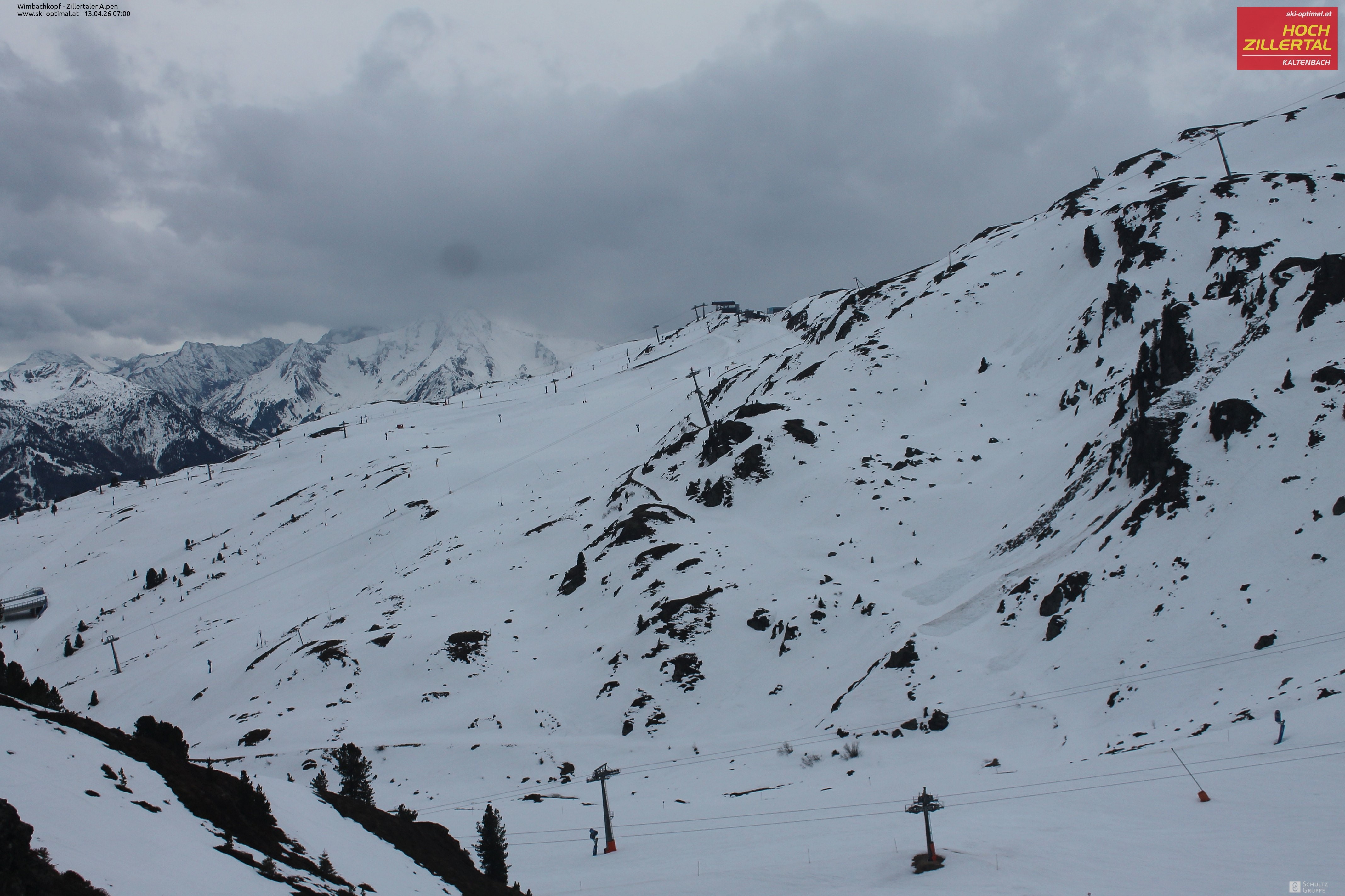 Archiv Foto Webcam Mountain View Restaurant in Hochzillertal