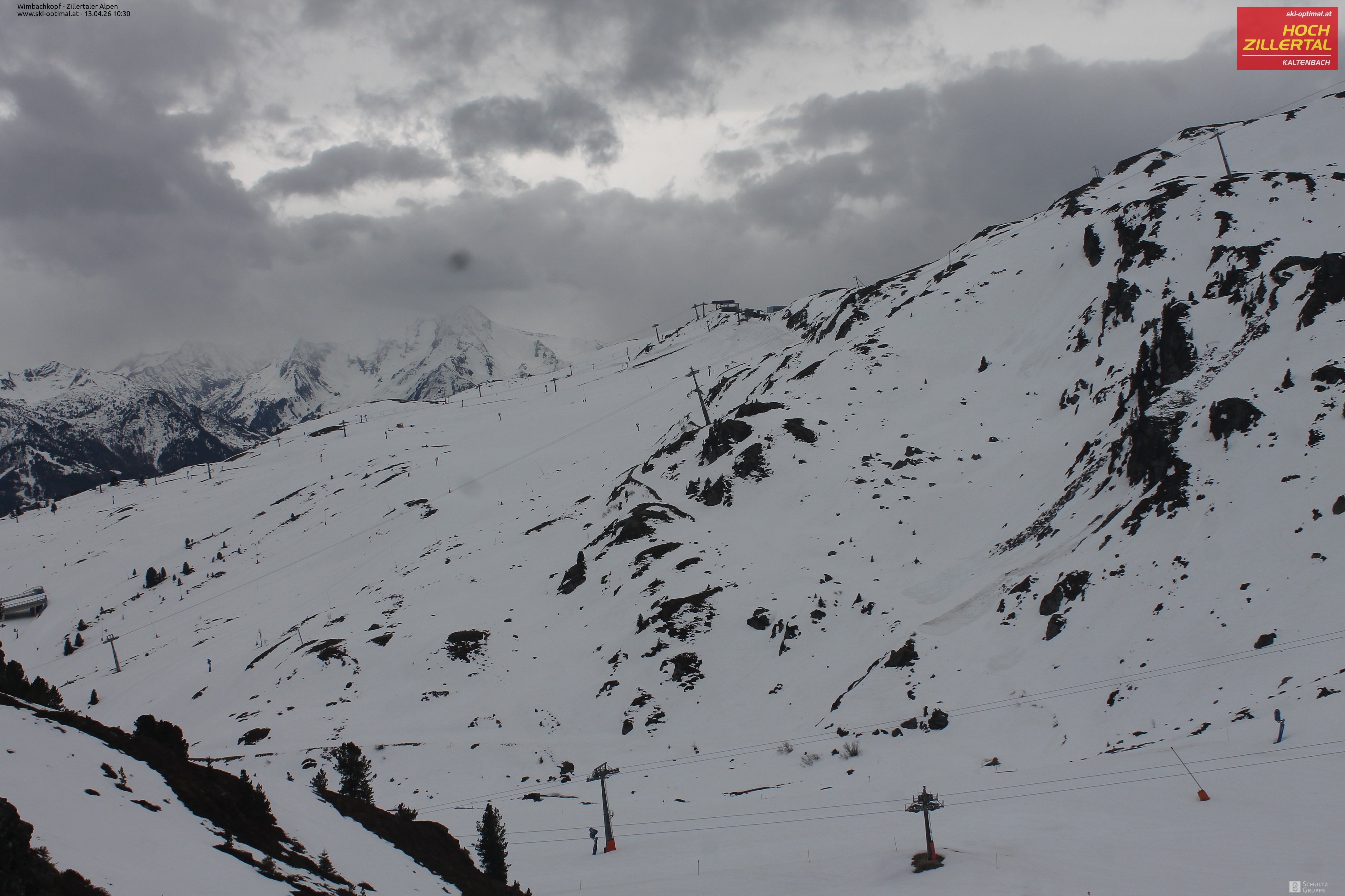 Archiv Foto Webcam Mountain View Restaurant in Hochzillertal