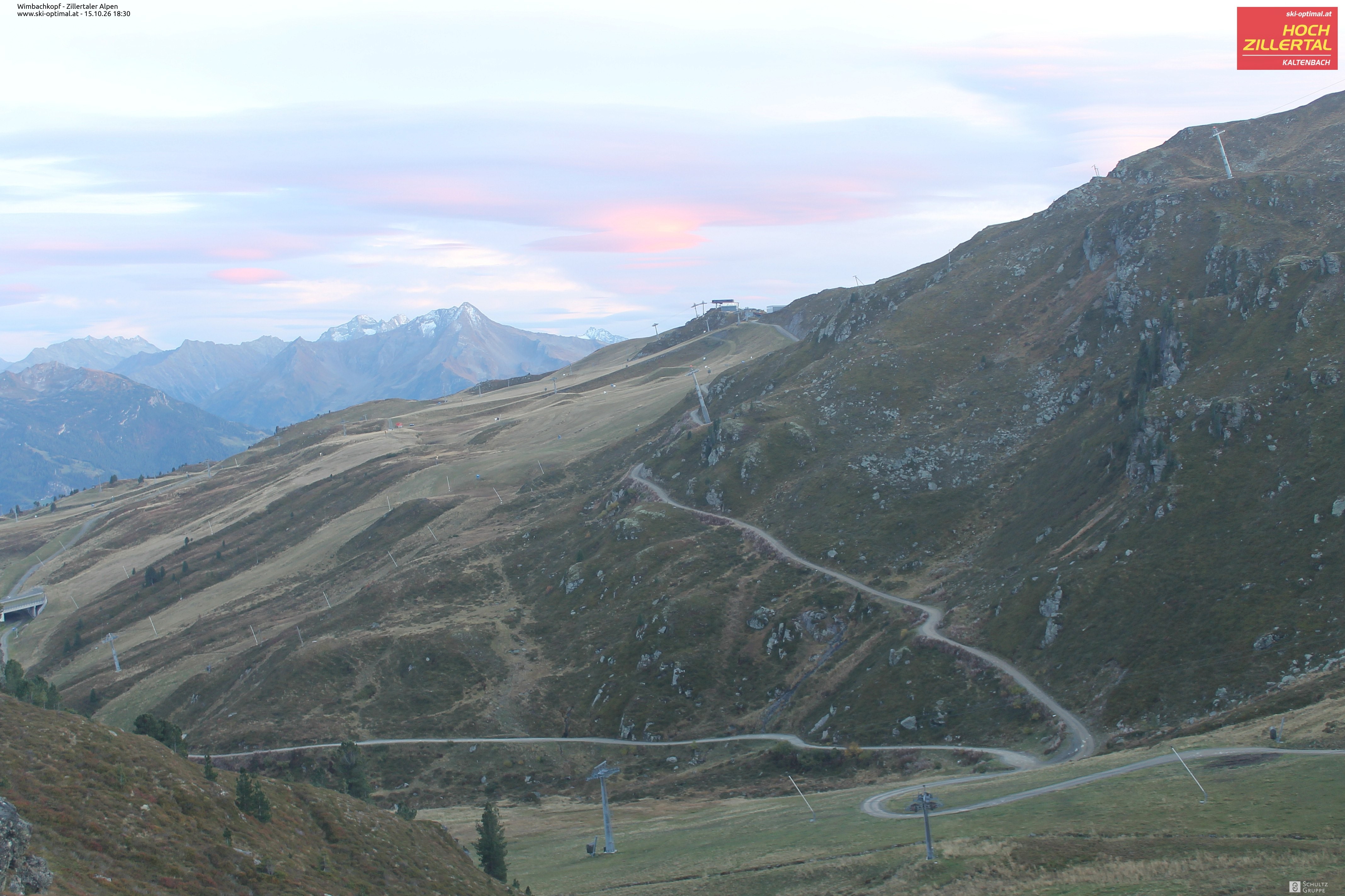 Archiv Foto Webcam Mountain View Restaurant in Hochzillertal