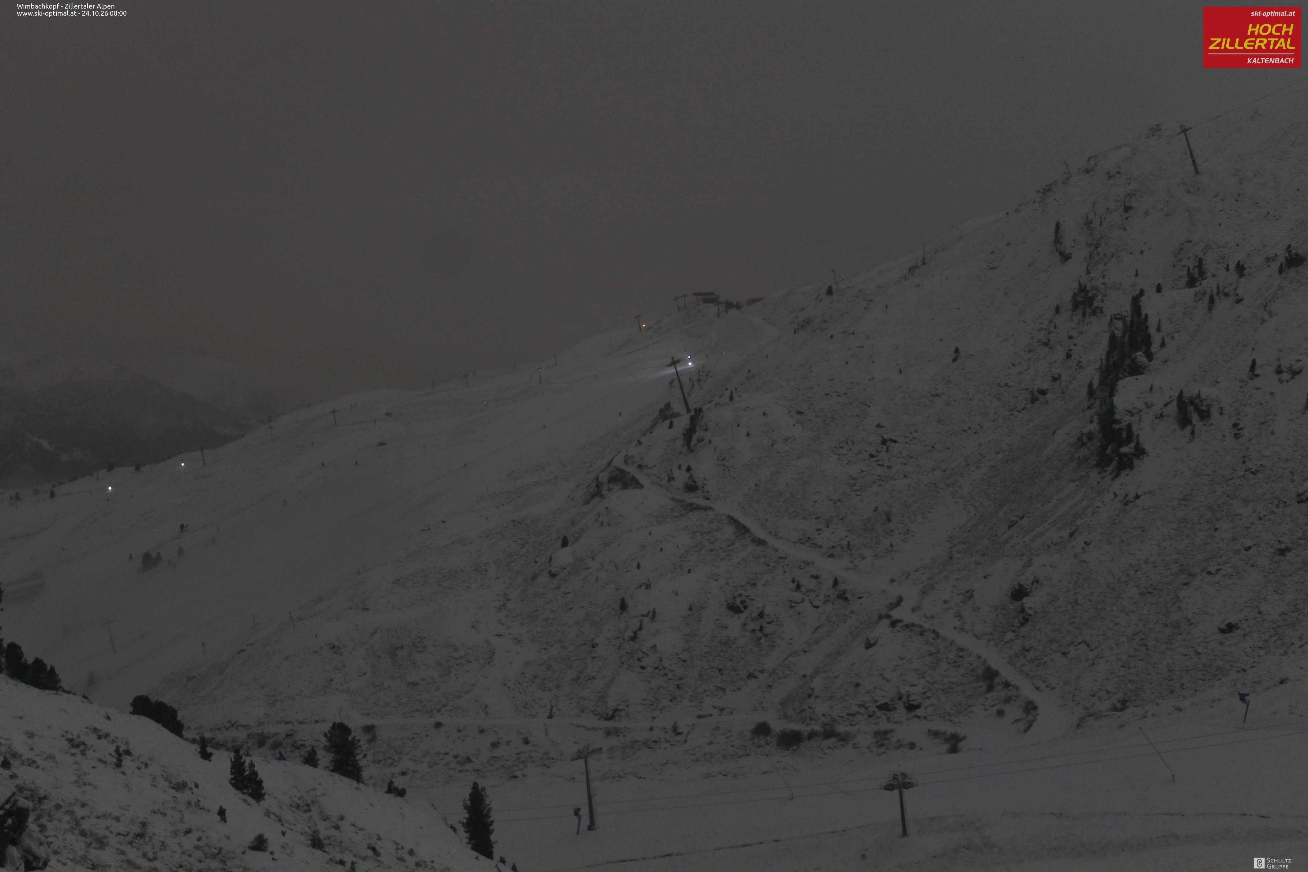 Archived image Webcam Hochzillertal: Mountain View Restaurant