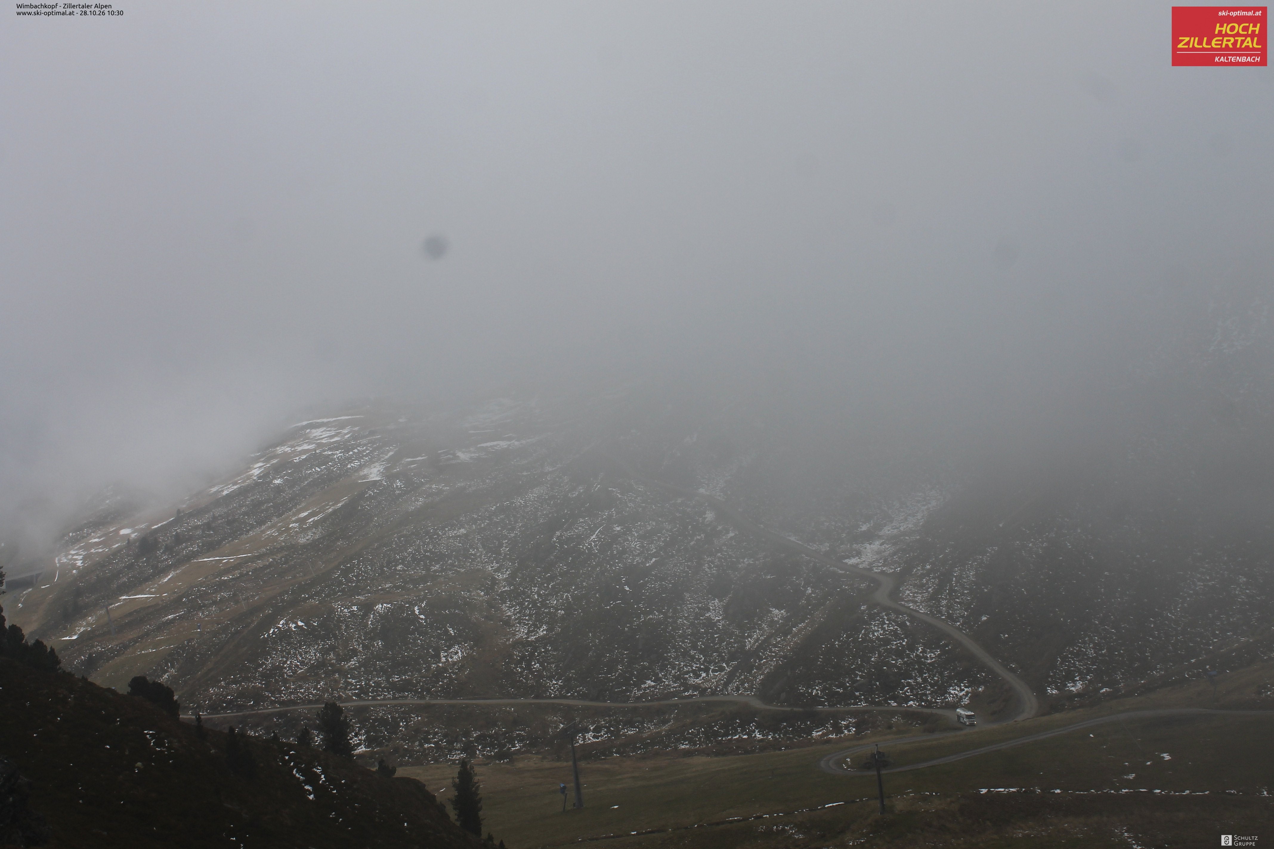 Archived image Webcam Hochzillertal: Mountain View Restaurant