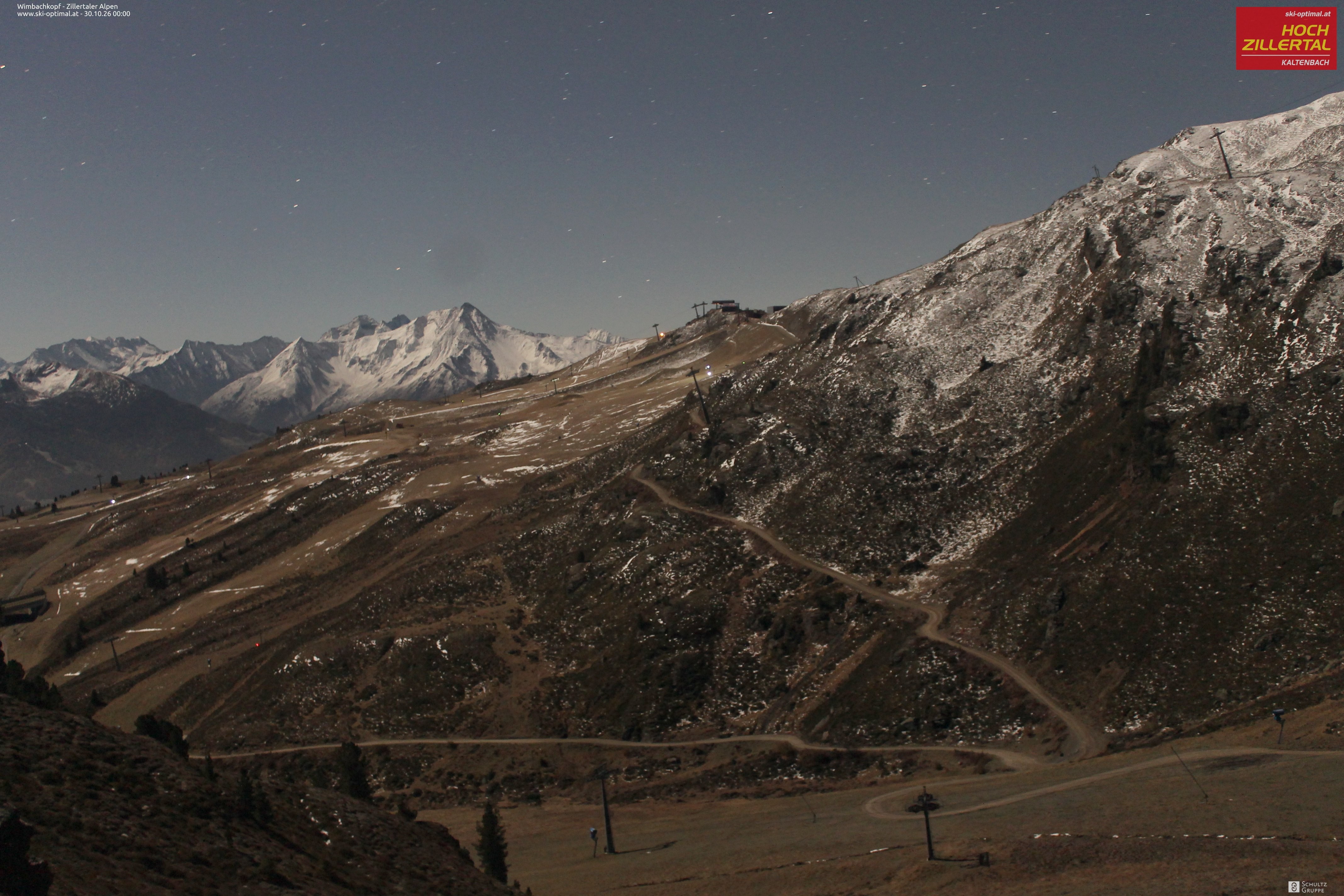 Archived image Webcam Hochzillertal: Mountain View Restaurant