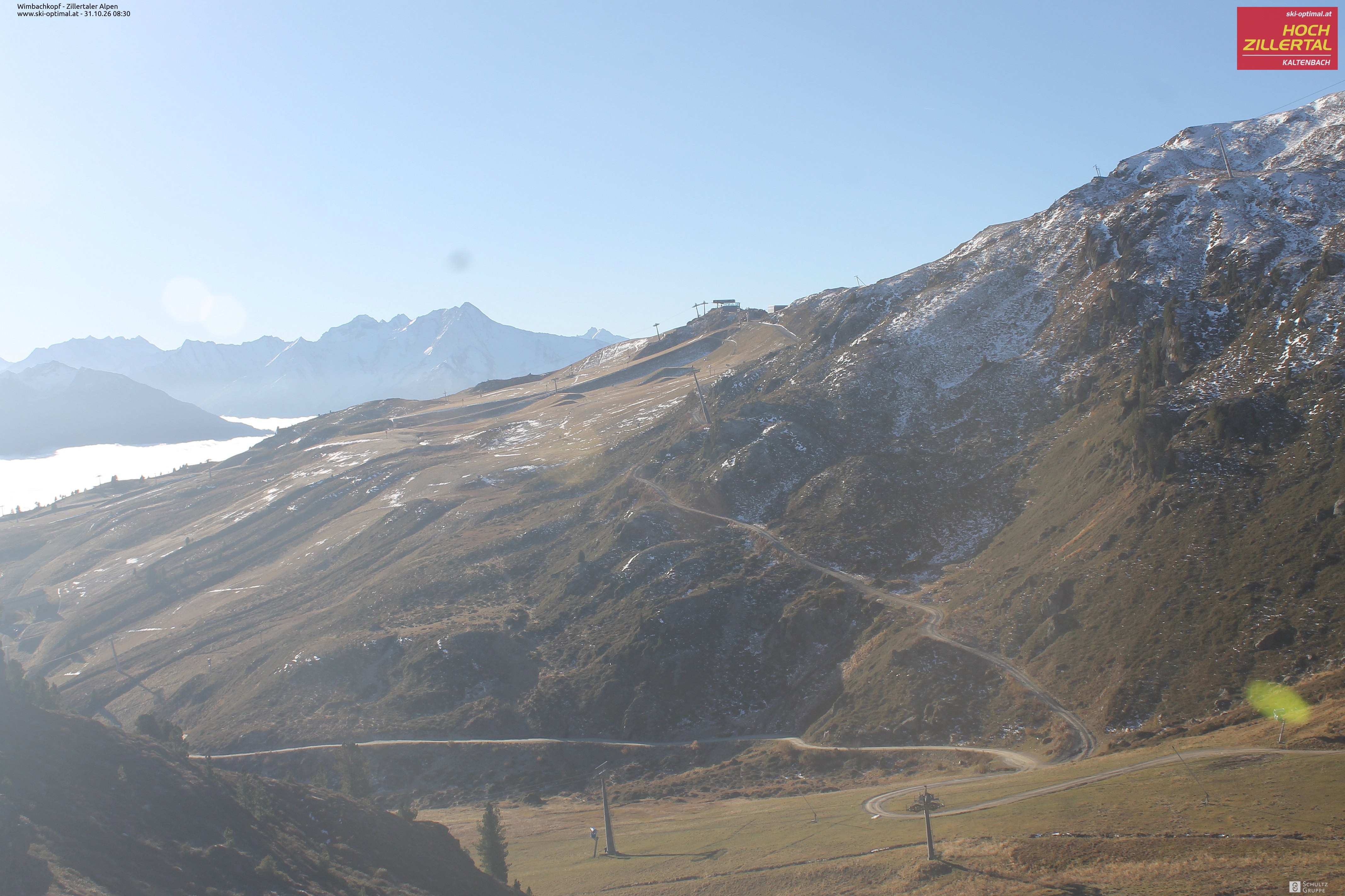 Archiv Foto Webcam Mountain View Restaurant in Hochzillertal