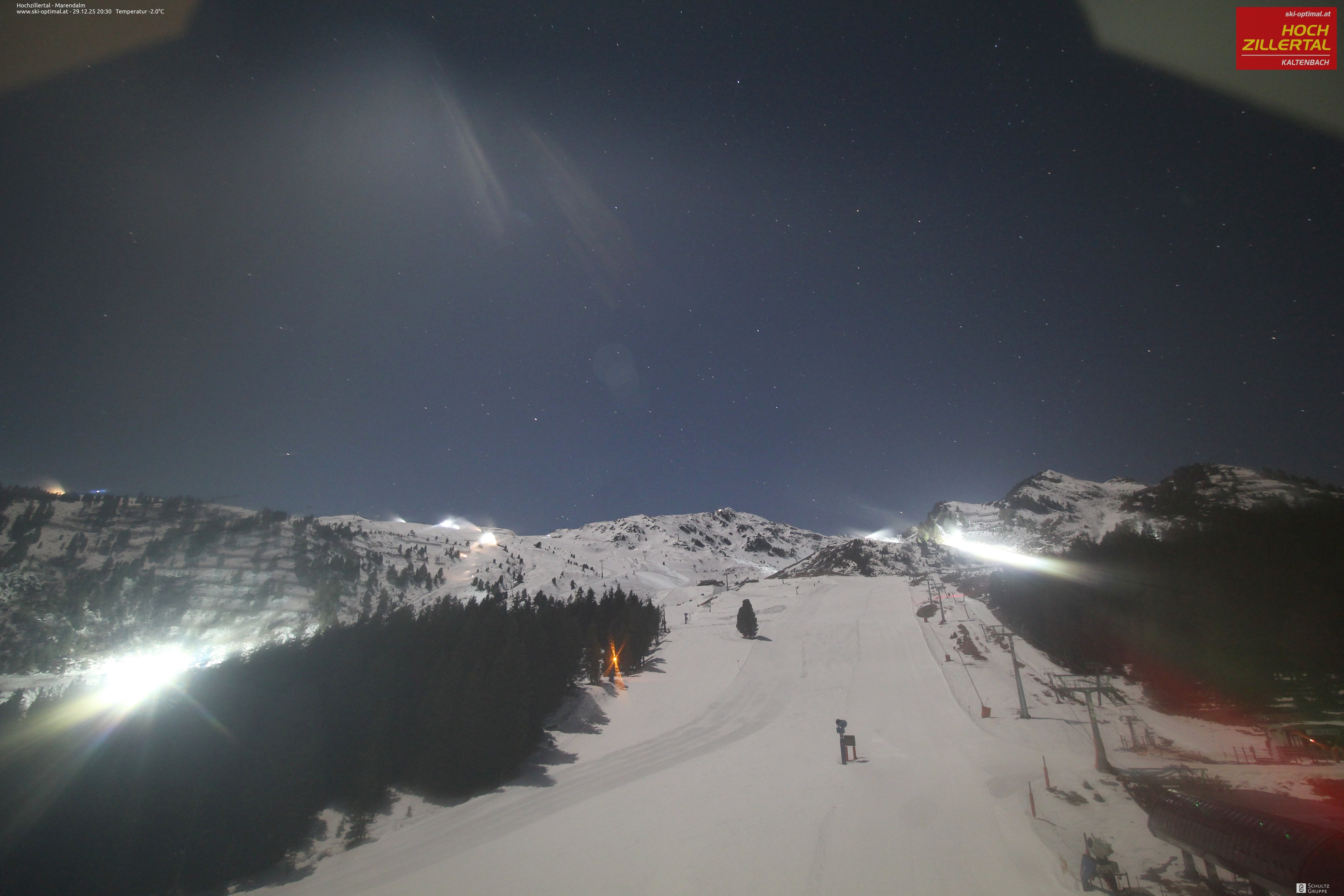 Archiv Foto Webcam Hochzillertal: Ausblick Marendalm