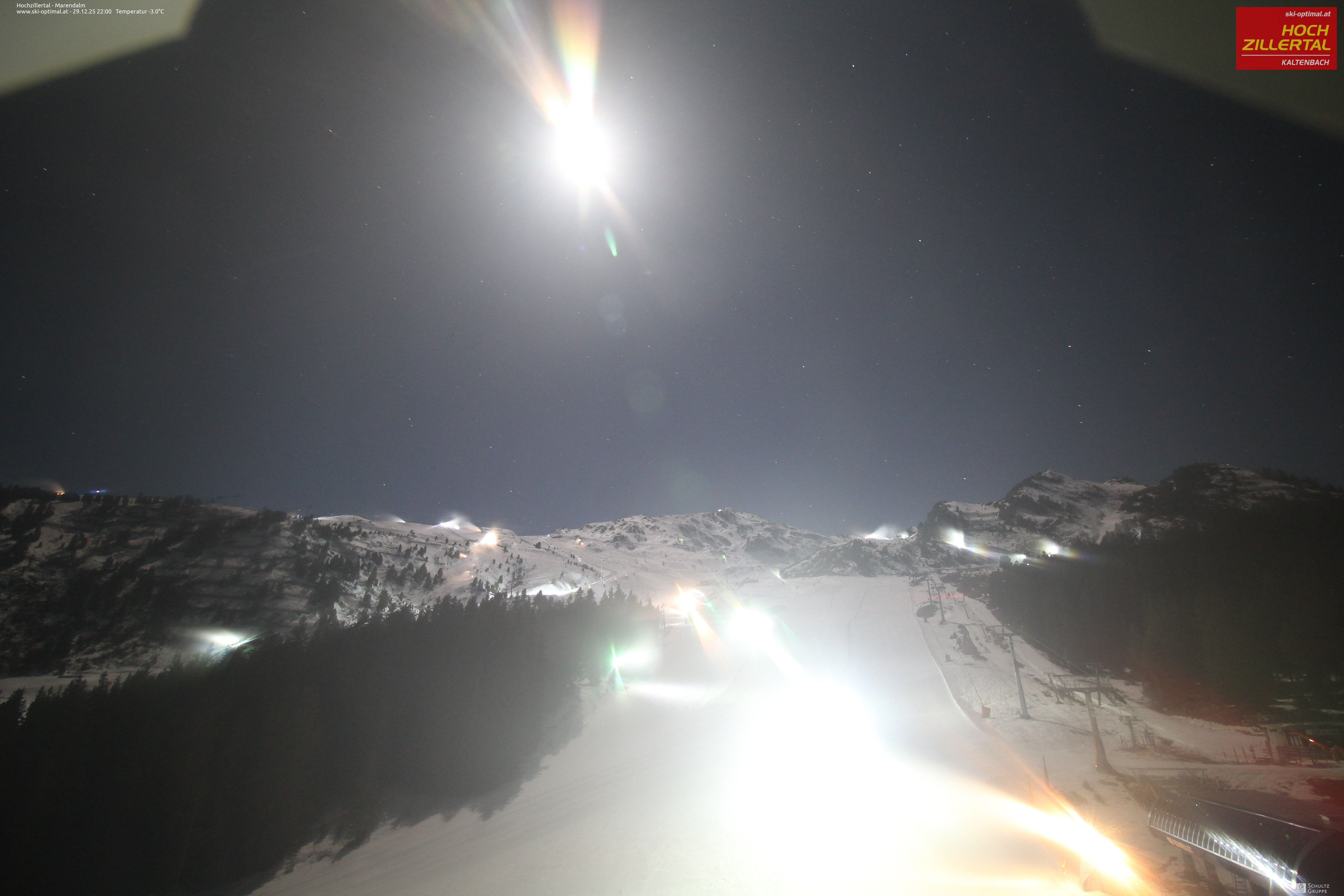 Archiv Foto Webcam Hochzillertal: Ausblick Marendalm